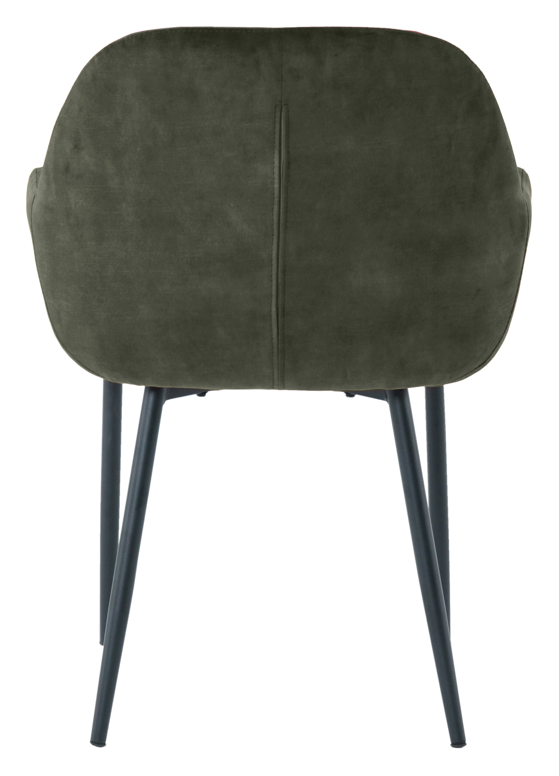 Artistiq Eetkamerstoel 'Linna' Velvet, kleur groen
