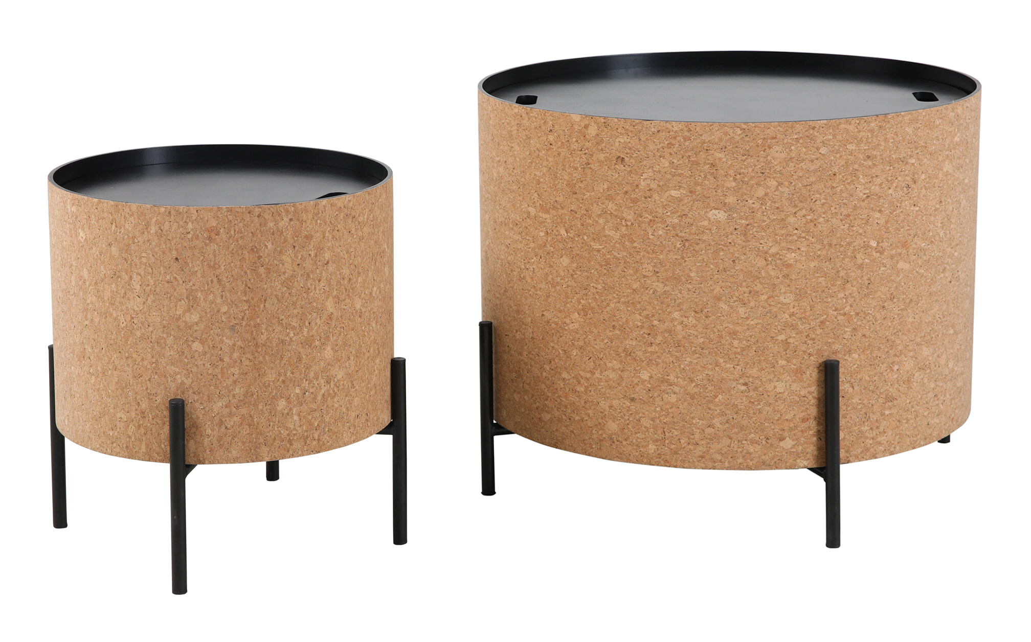 Artistiq Salontafel 'Carlyle' Kurk, Set van 2 stuks