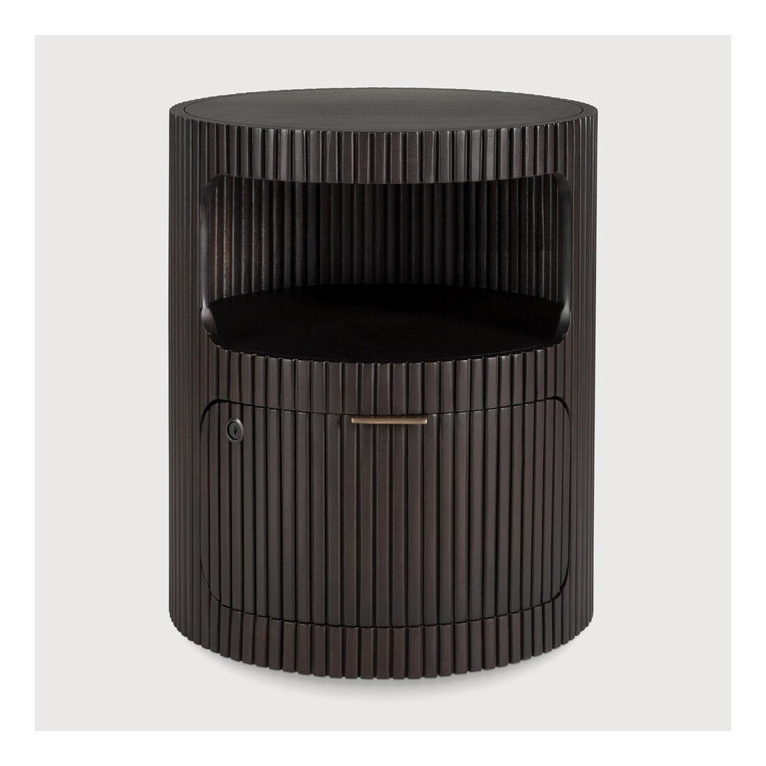 Ethnicraft Ladekast 'Boomerang' Gevernist Mahoniehout, Met 1 lade