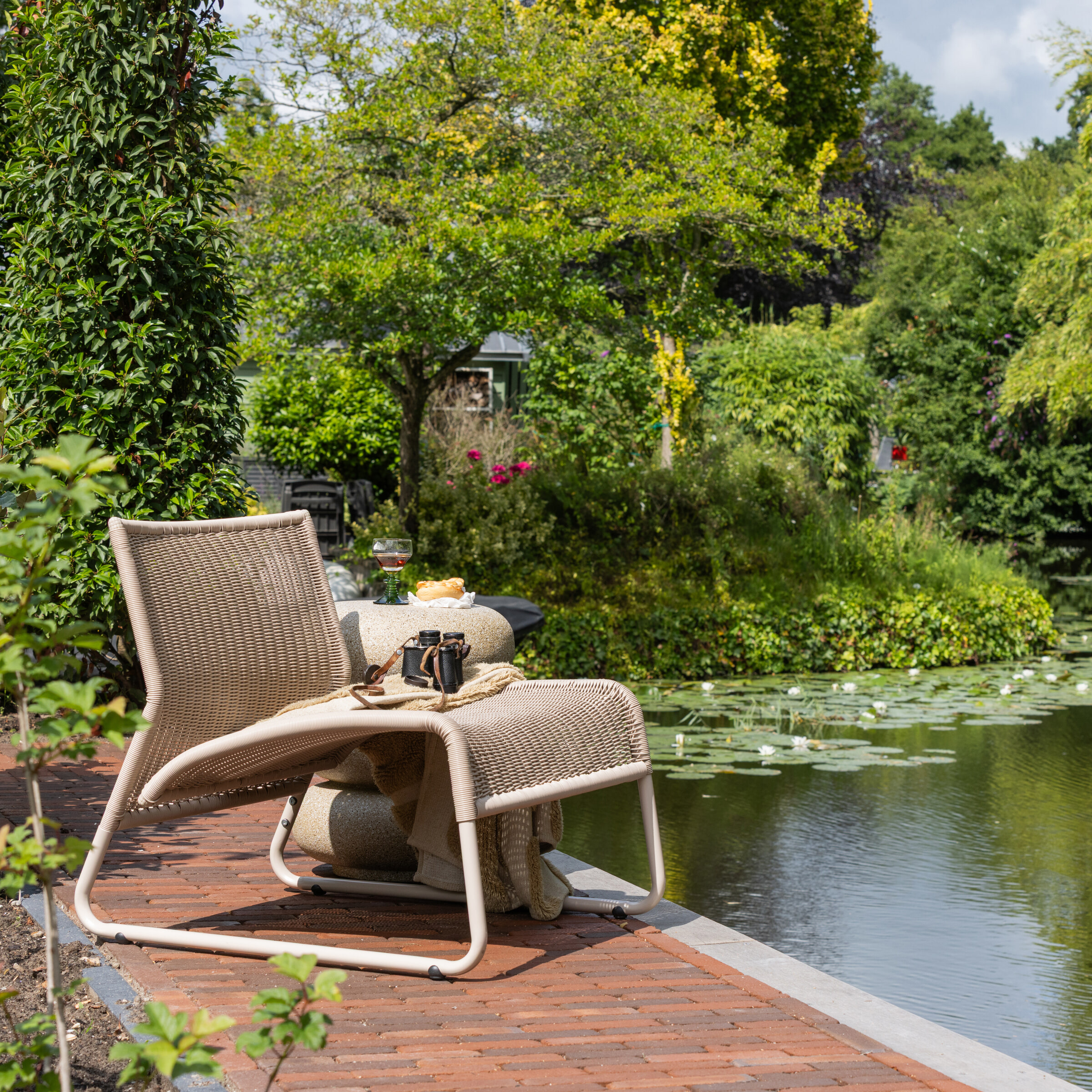 WOOOD Loungestoel 'West' All Weather