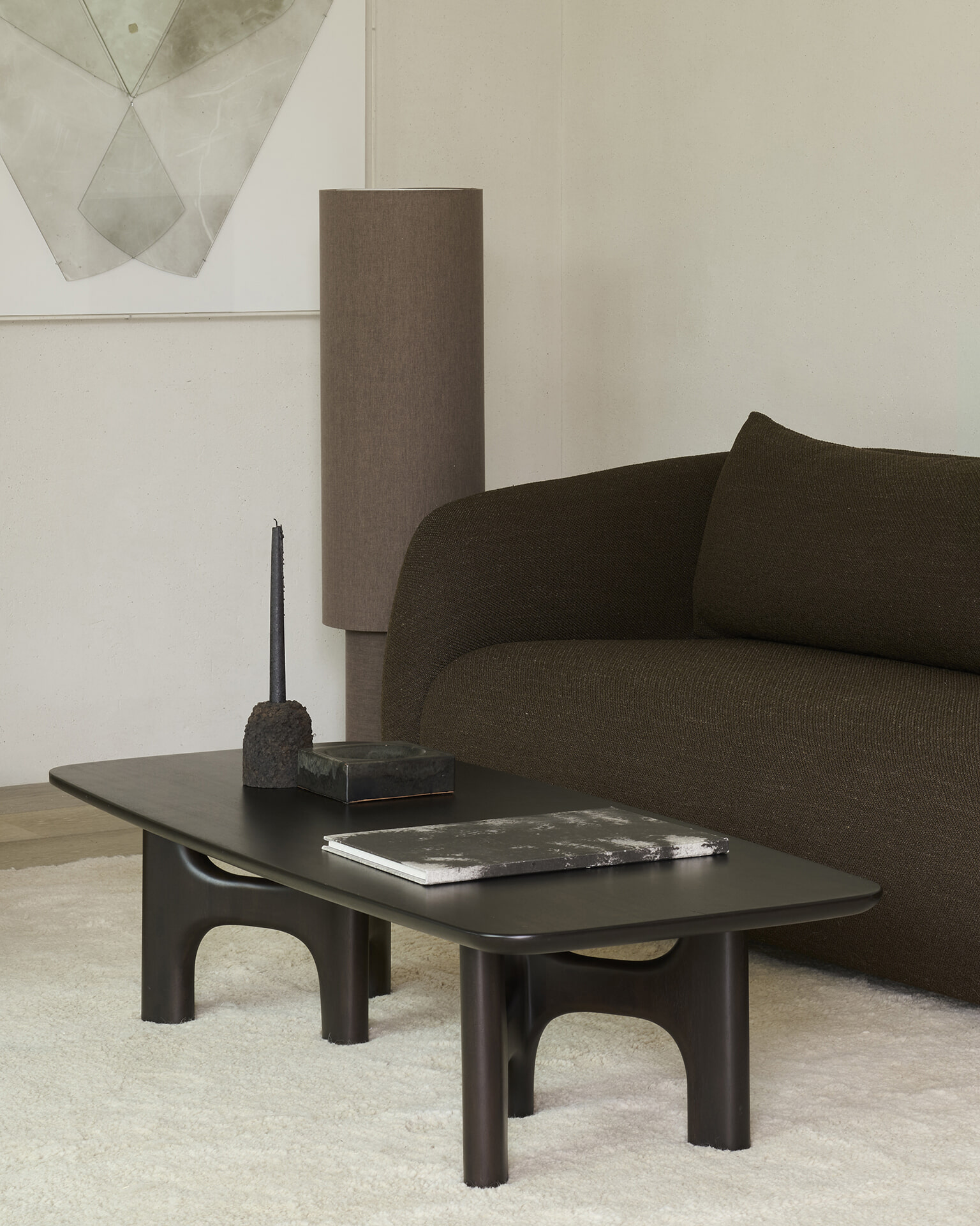 Ethnicraft Salontafel Flow Mahonie - Rose Brown
