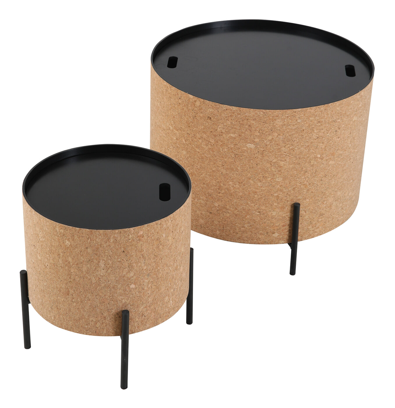 Artistiq Living Salontafel 'Haywood' Kurk, Set van 2 stuks