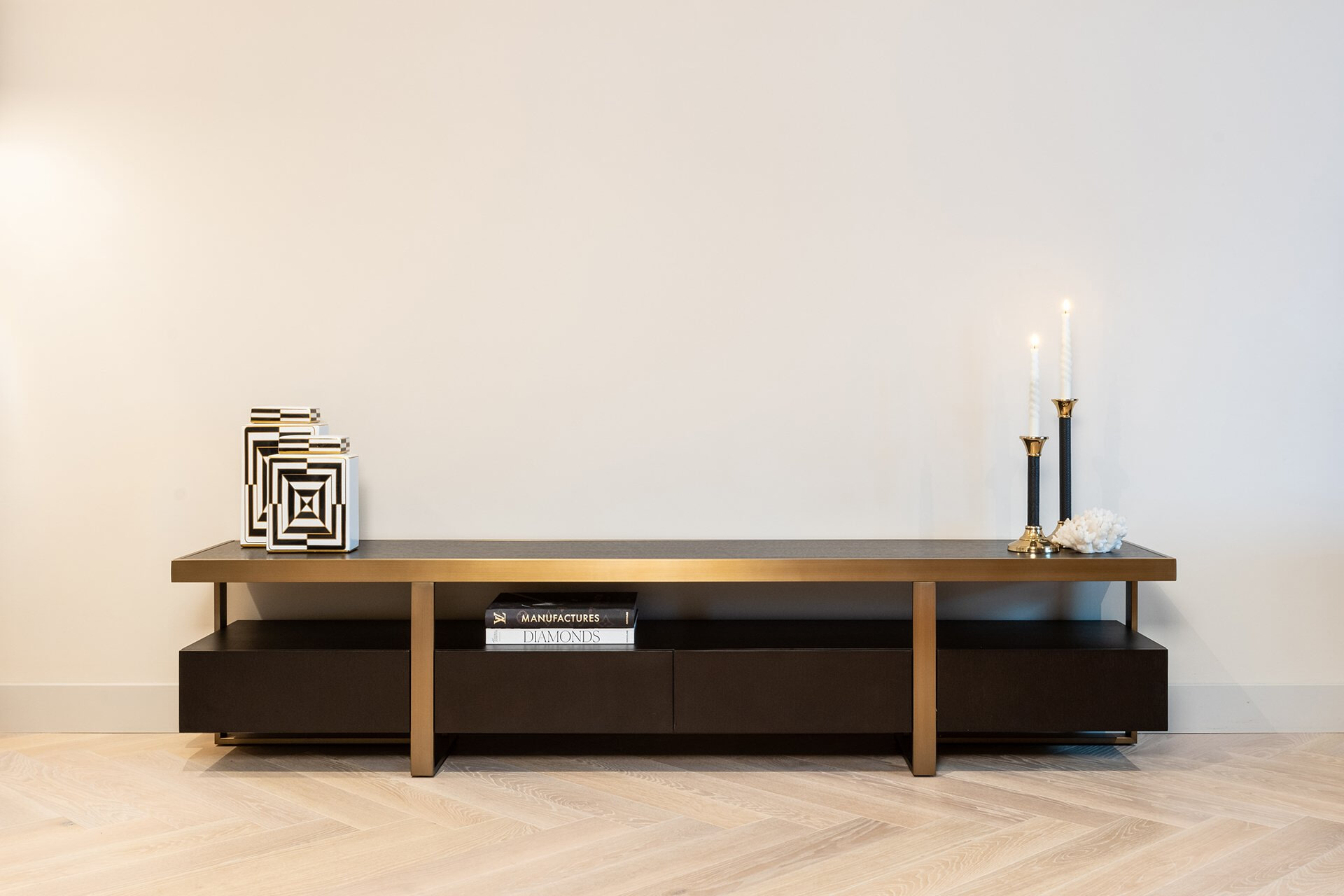 Richmond TV-meubel 'Diddley' Eiken, 220cm