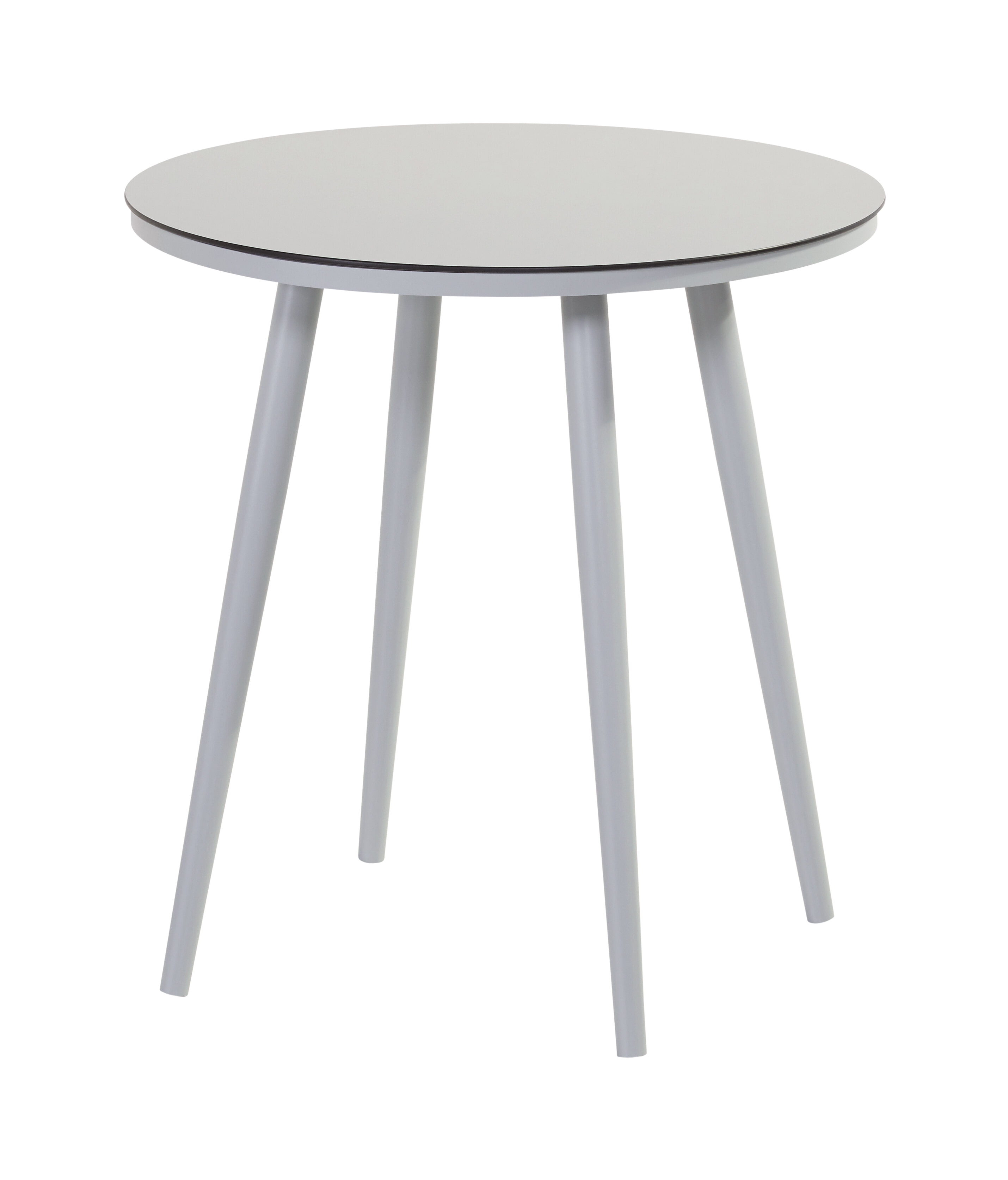 Hartman Outdoor Ronde Bistrotafel 'Sophie' HPL, 66cm, kleur Grijs Hartman Outdoor Ronde Bistrotafel 'Sophie' HPL, 66cm, kleur Grijs