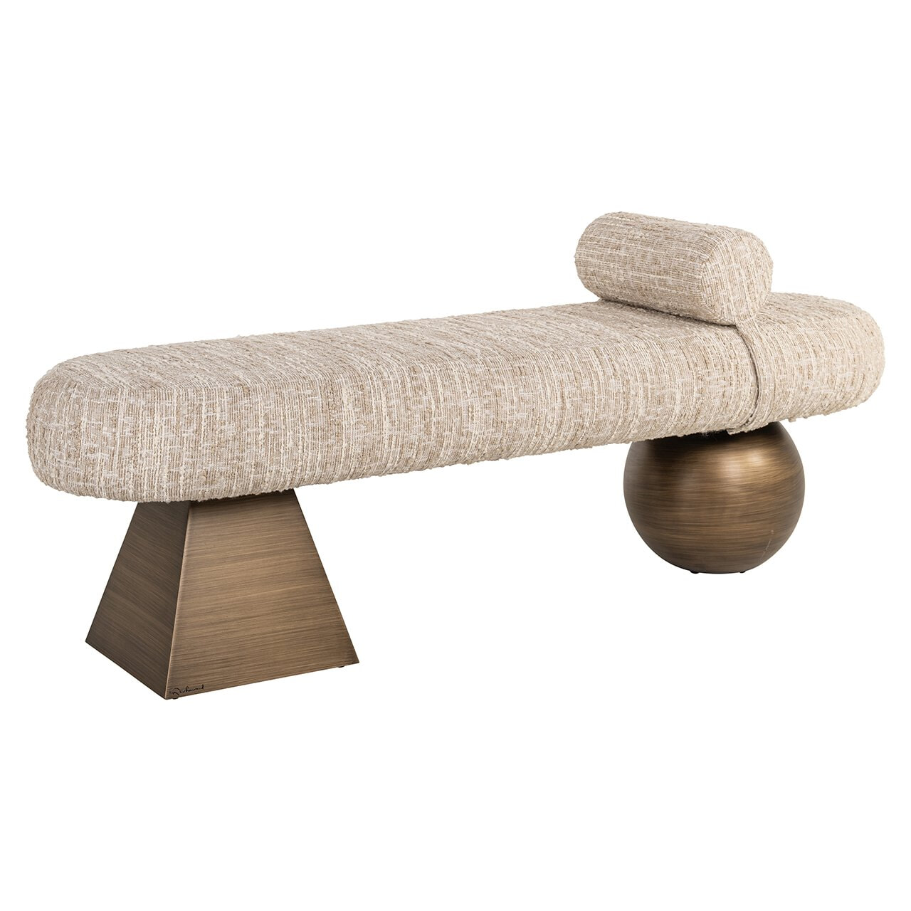 Richmond Interiors Richmond Eetkamerbank Geneva 148cm - Beige