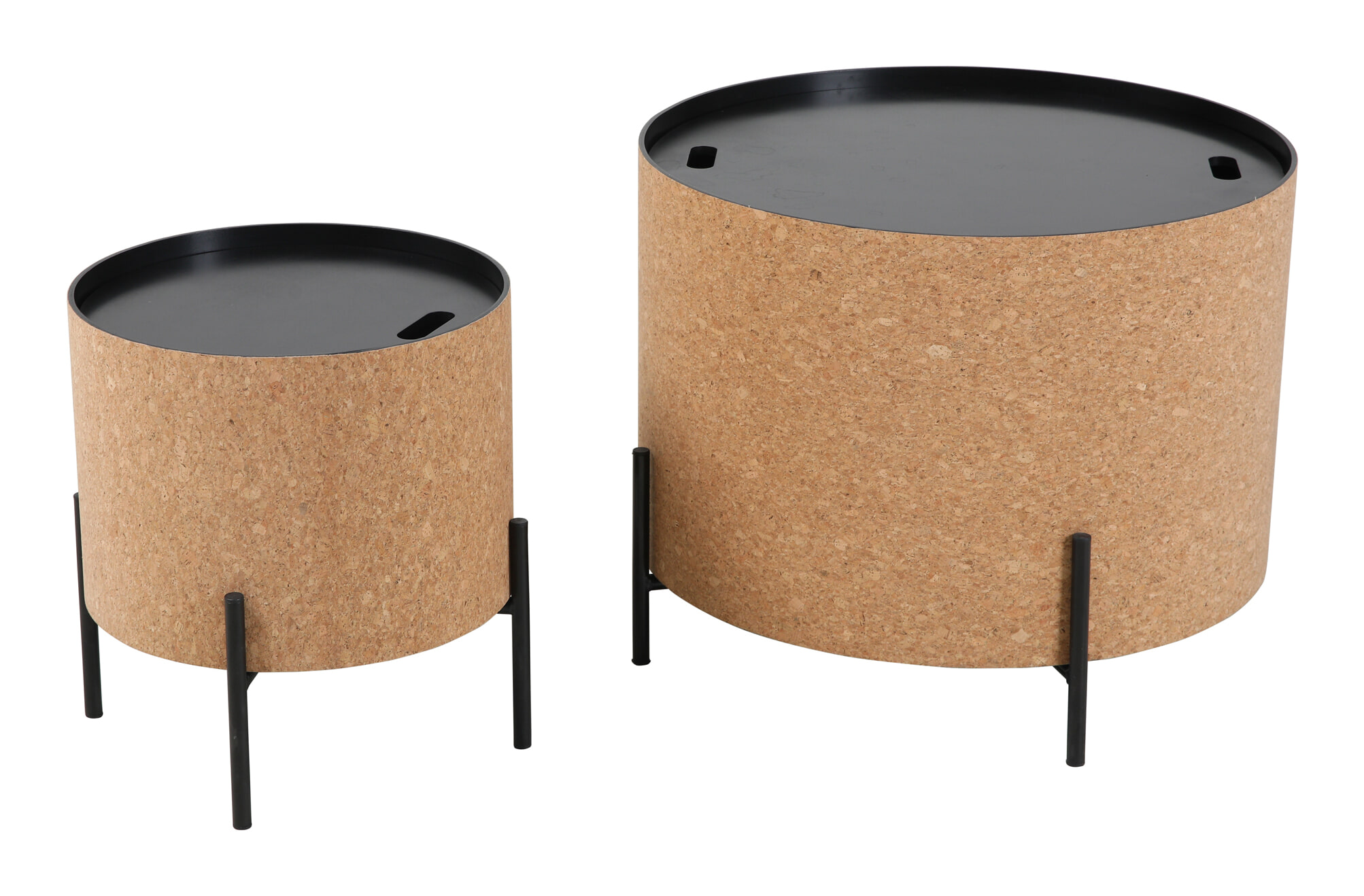 Artistiq Living Salontafel 'Haywood' Kurk, Set van 2 stuks