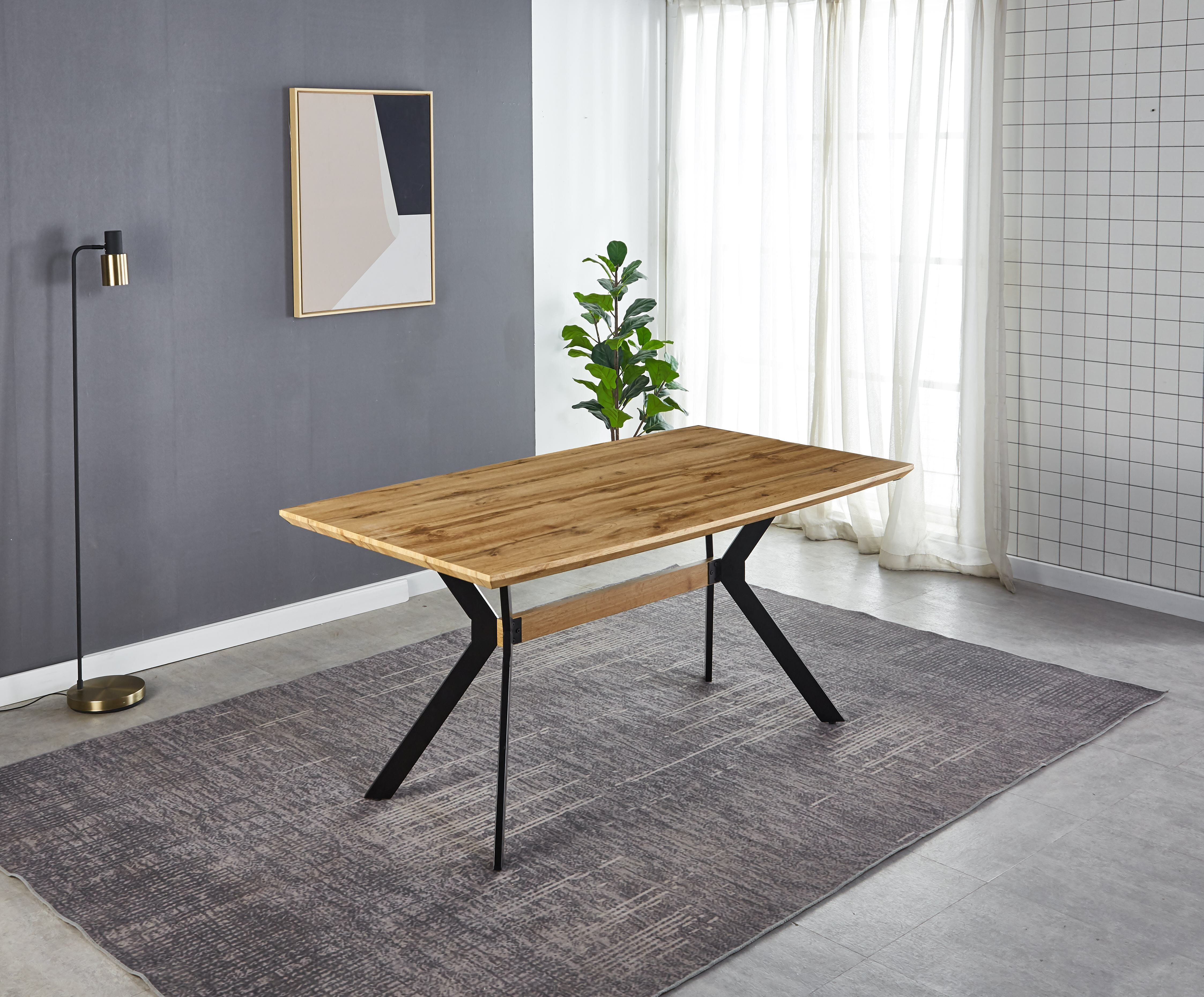 Artistiq Eettafel 'Jaye' Eikenlook, 160 x 90cm