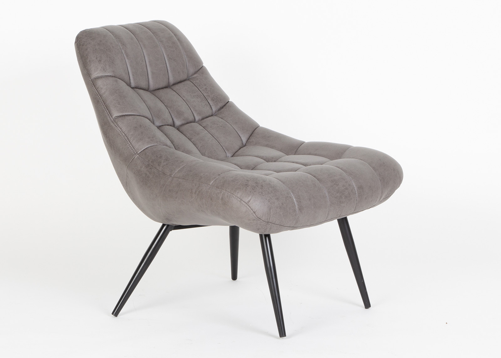 Artistiq Fauteuil 'Aris' PU, kleur Donkerbruin