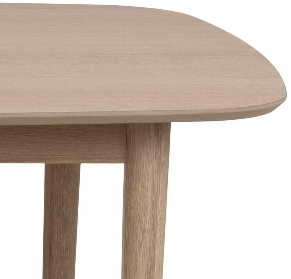 Bendt Eettafel 'Ove' Eiken Whitewash, 210 x 100cm