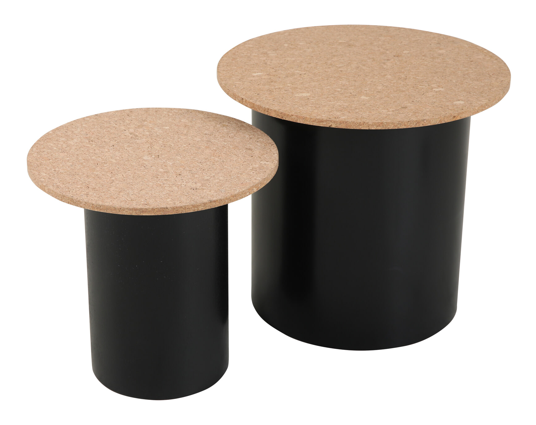 Artistiq Living Bijzettafel 'Maurita' Kurk, Set van 2