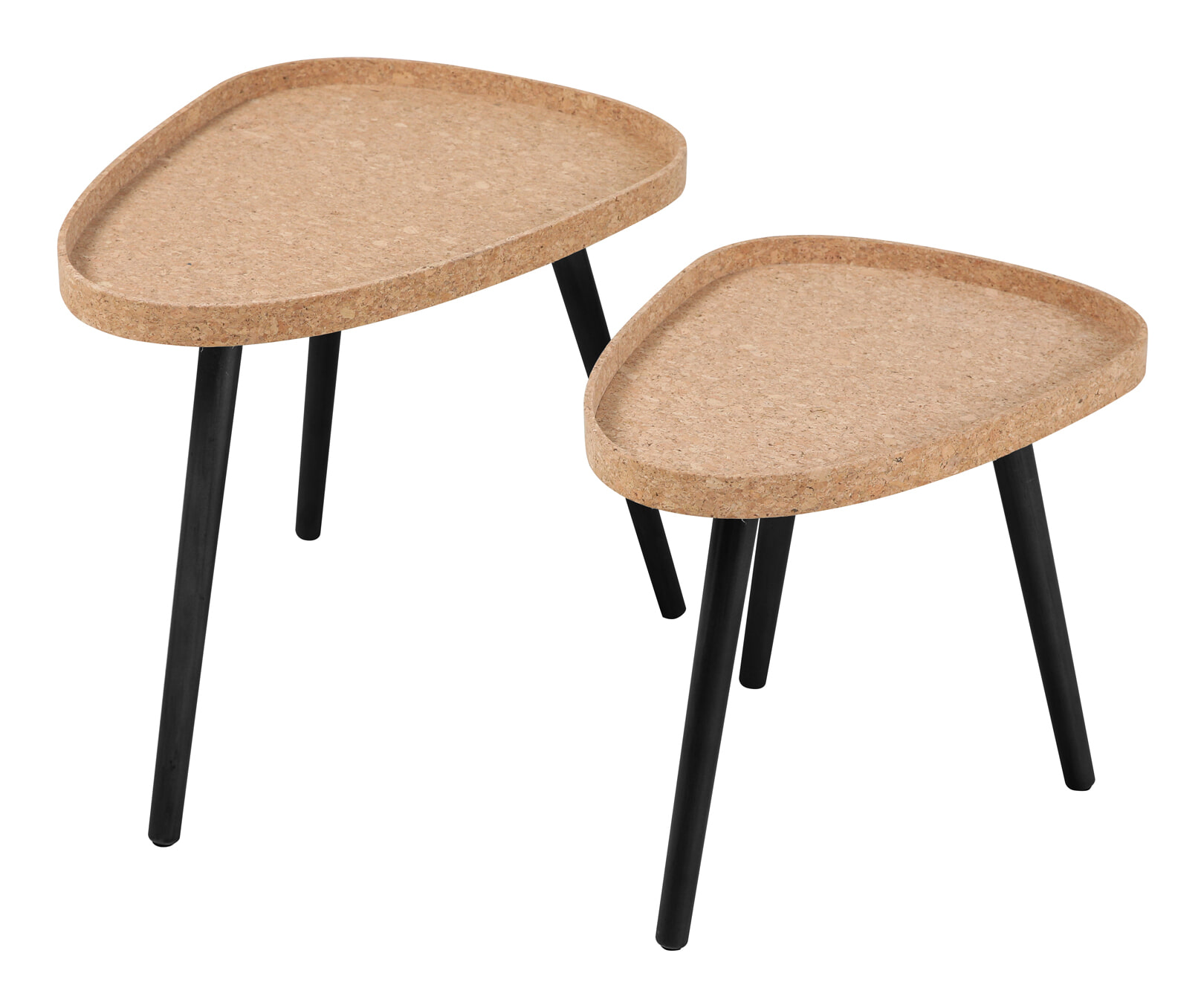 Artistiq Living Salontafel 'Micayla' Kurk, Set van 2 stuks