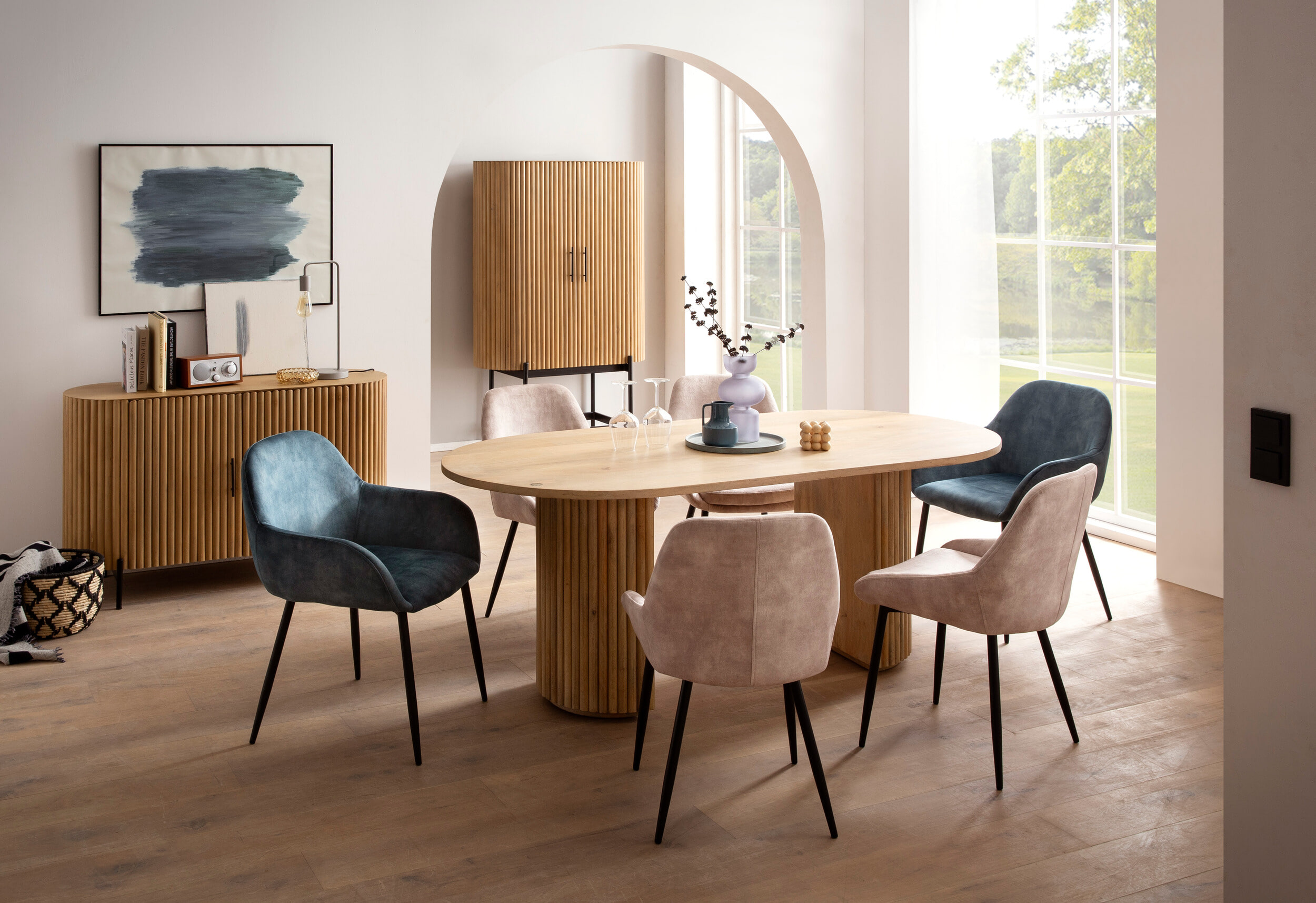 Artistiq Opbergkast 'Bethann' Mangohout, 172 x 100cm