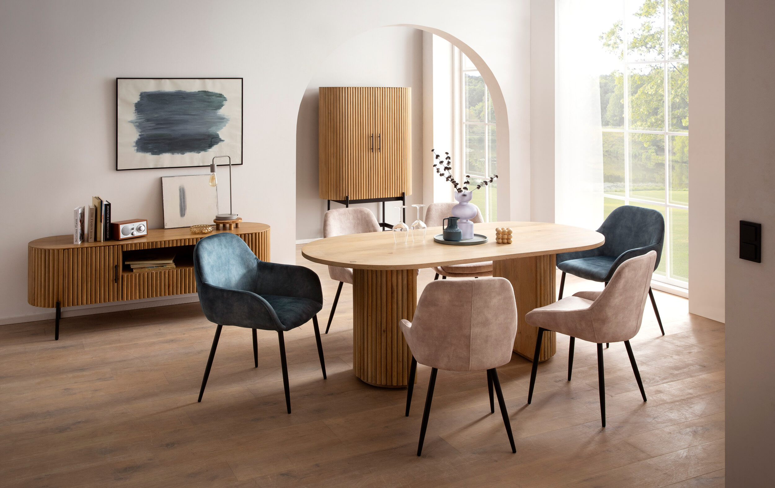 Artistiq TV-meubel 'Bethann' Mangohout, 160cm