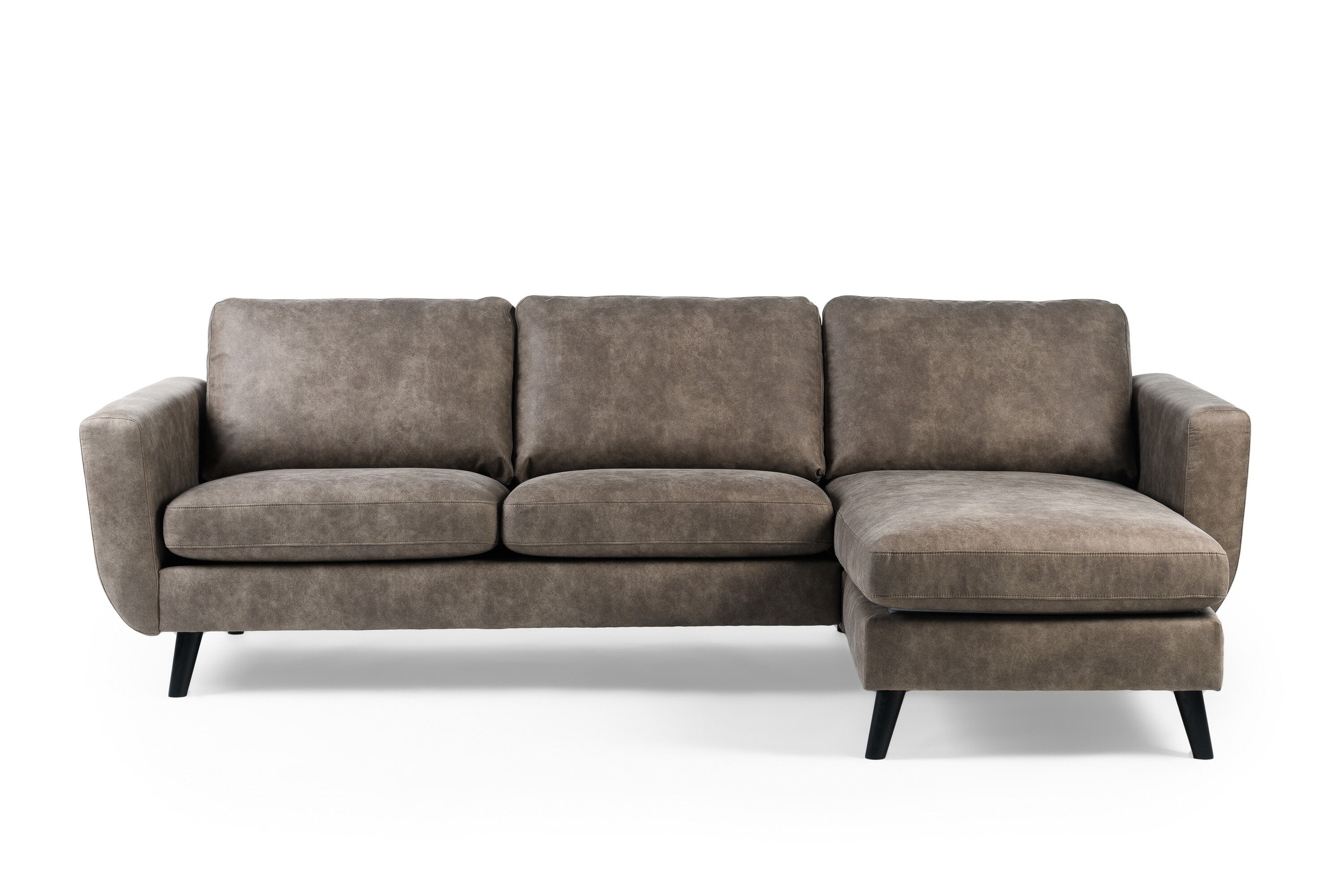BASE 3-zits Loungebank 'Tequia' Links/Rechts, kleur Taupe