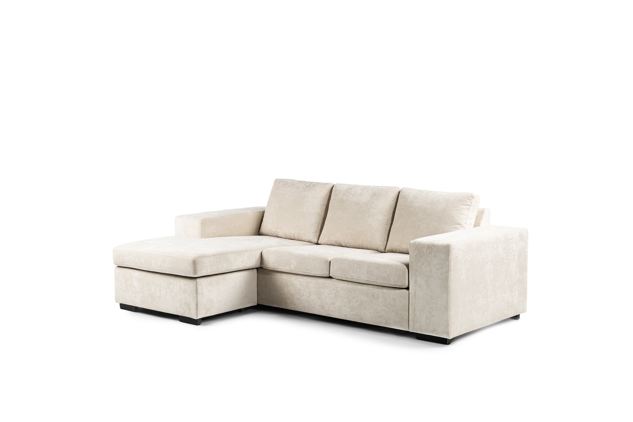 BASE 3-zits bank 'Jathan' Links/Rechts, kleur Beige