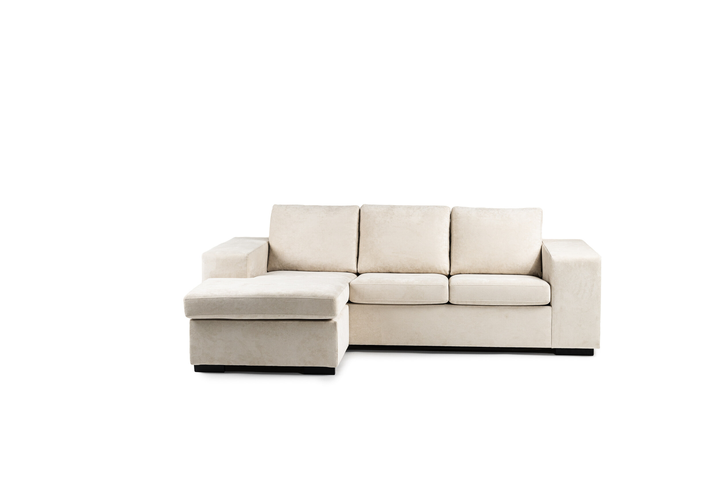BASE 3-zits bank 'Jathan' Links/Rechts, kleur Beige