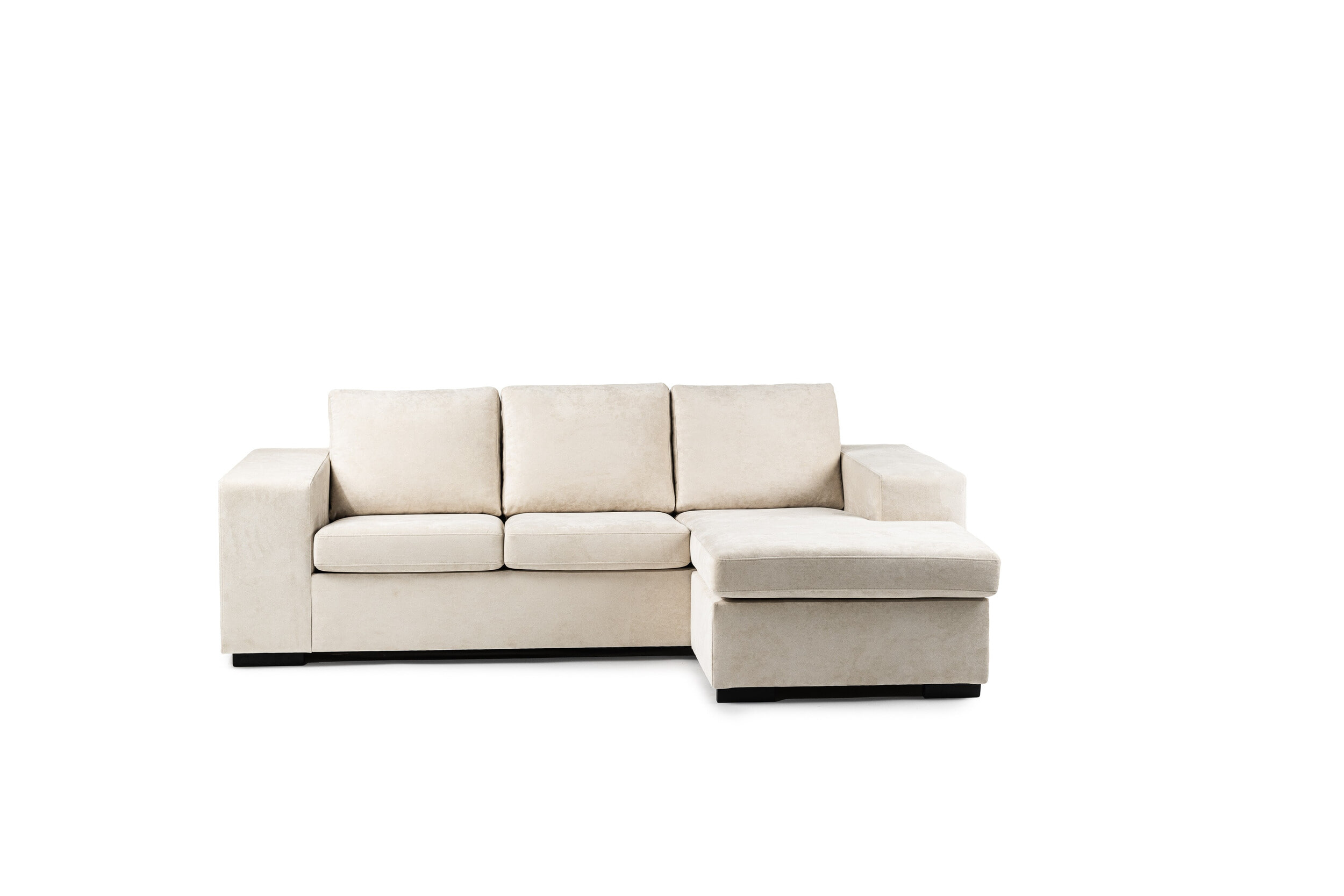 BASE 3-zits bank 'Jathan' Links/Rechts, kleur Beige