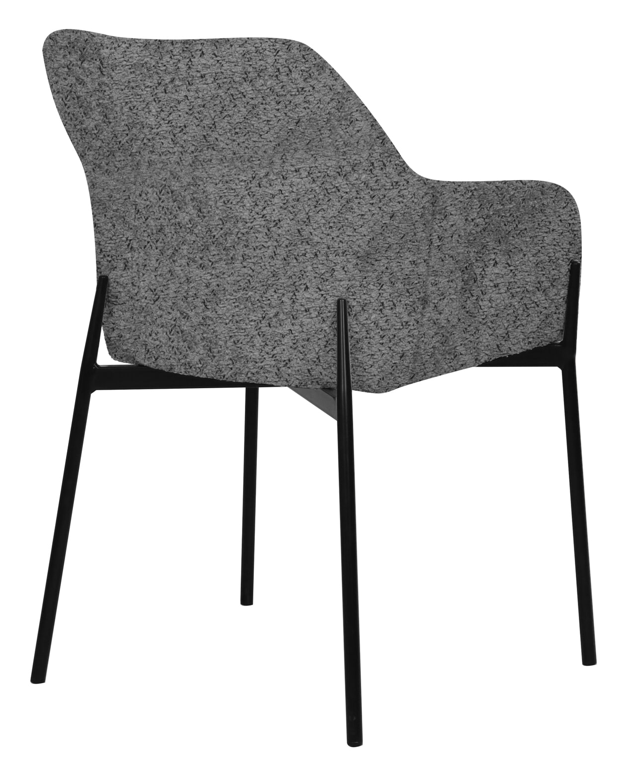 Artistiq Eetkamerstoel 'Brindy' Bouclé, kleur Grijs