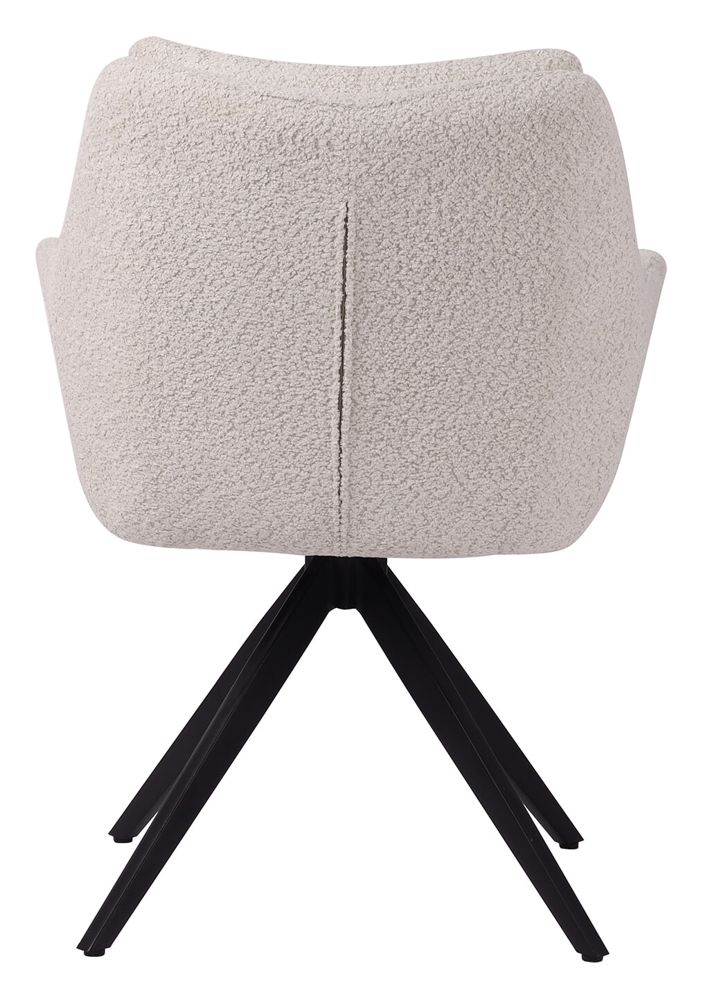 Artistiq Draaibare Eetkamerstoel 'Rocket' Bouclé, kleur Beige