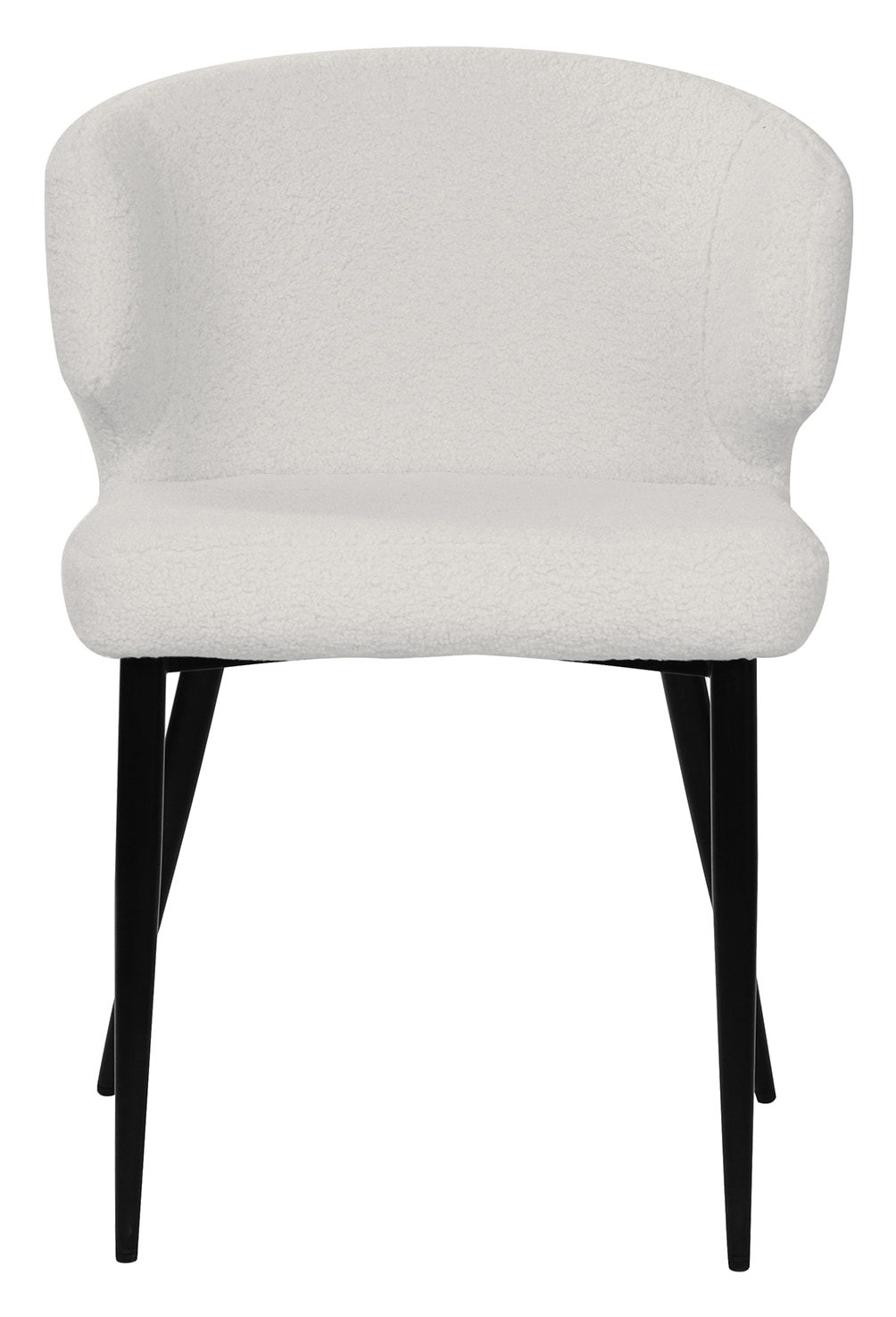 Artistiq Eetkamerstoel 'Dam' Teddy, kleur Wit
