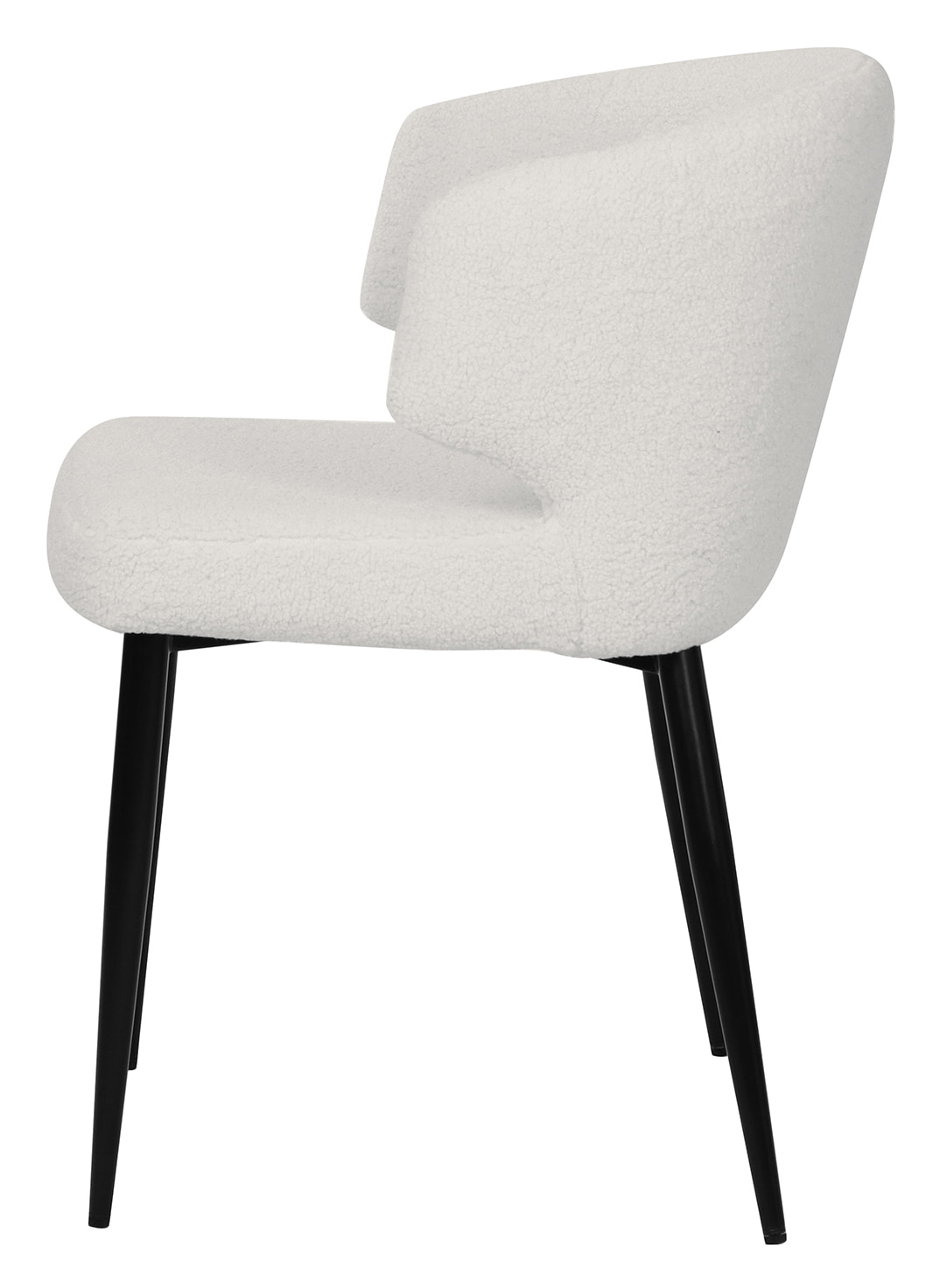 Artistiq Eetkamerstoel 'Dam' Teddy, kleur Wit
