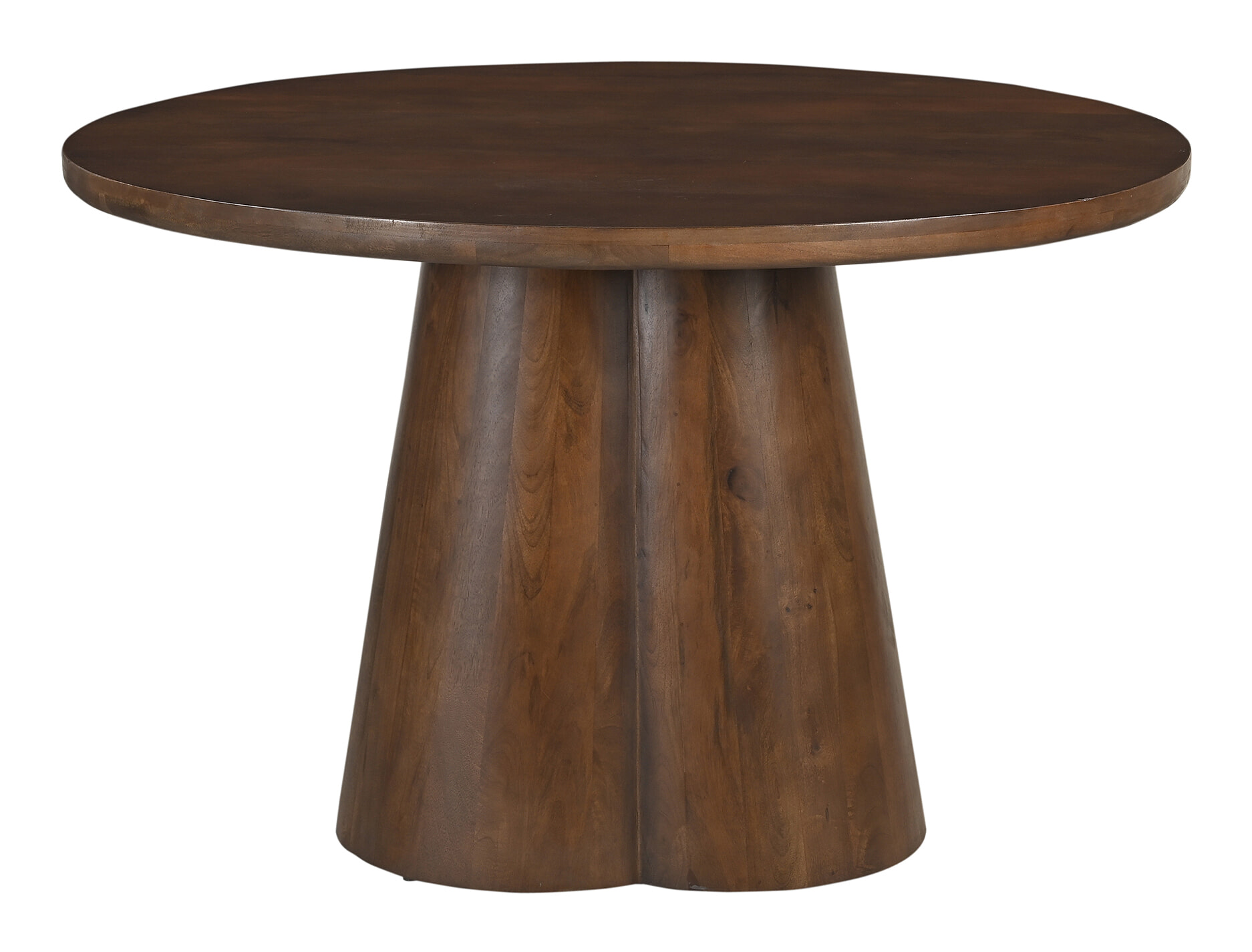Artistiq Ronde Eettafel Effrey Mangohout, 120cm - Bruin