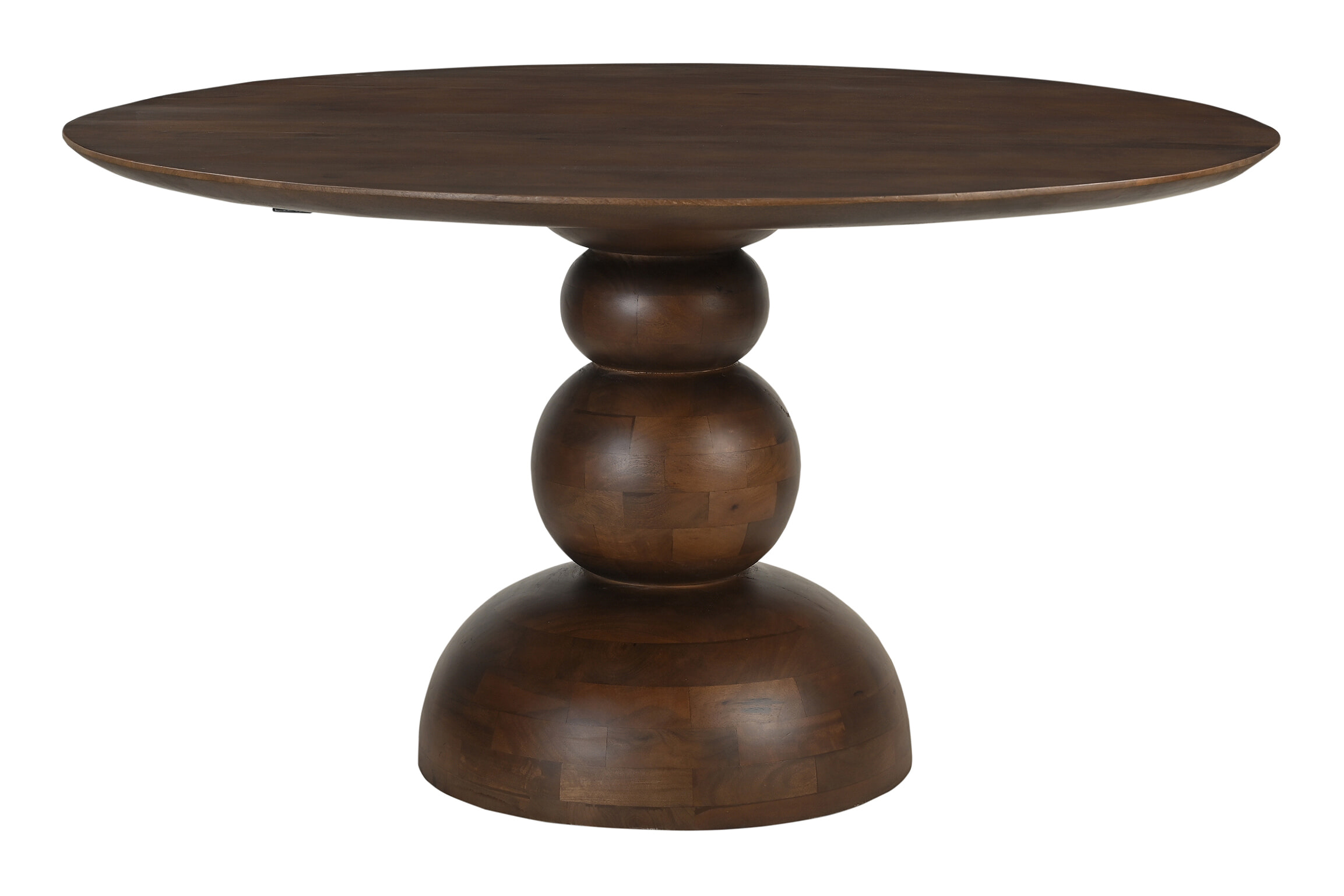 Artistiq Ronde Eettafel Neisha Mangohout, 130cm - Bruin