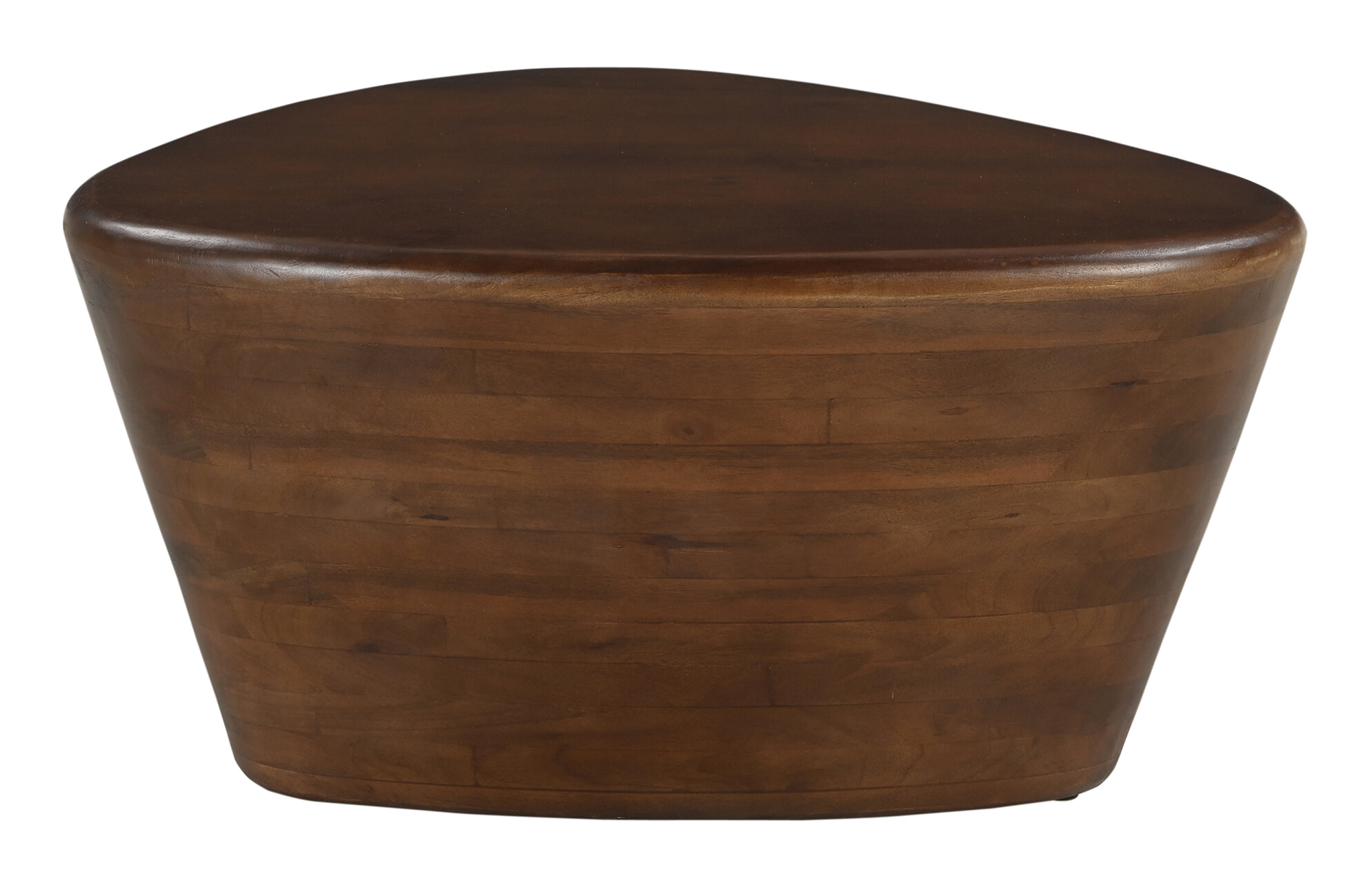 Artistiq Organische Bijzettafel 'Derrell' Mangohout, 70 x 53cm
