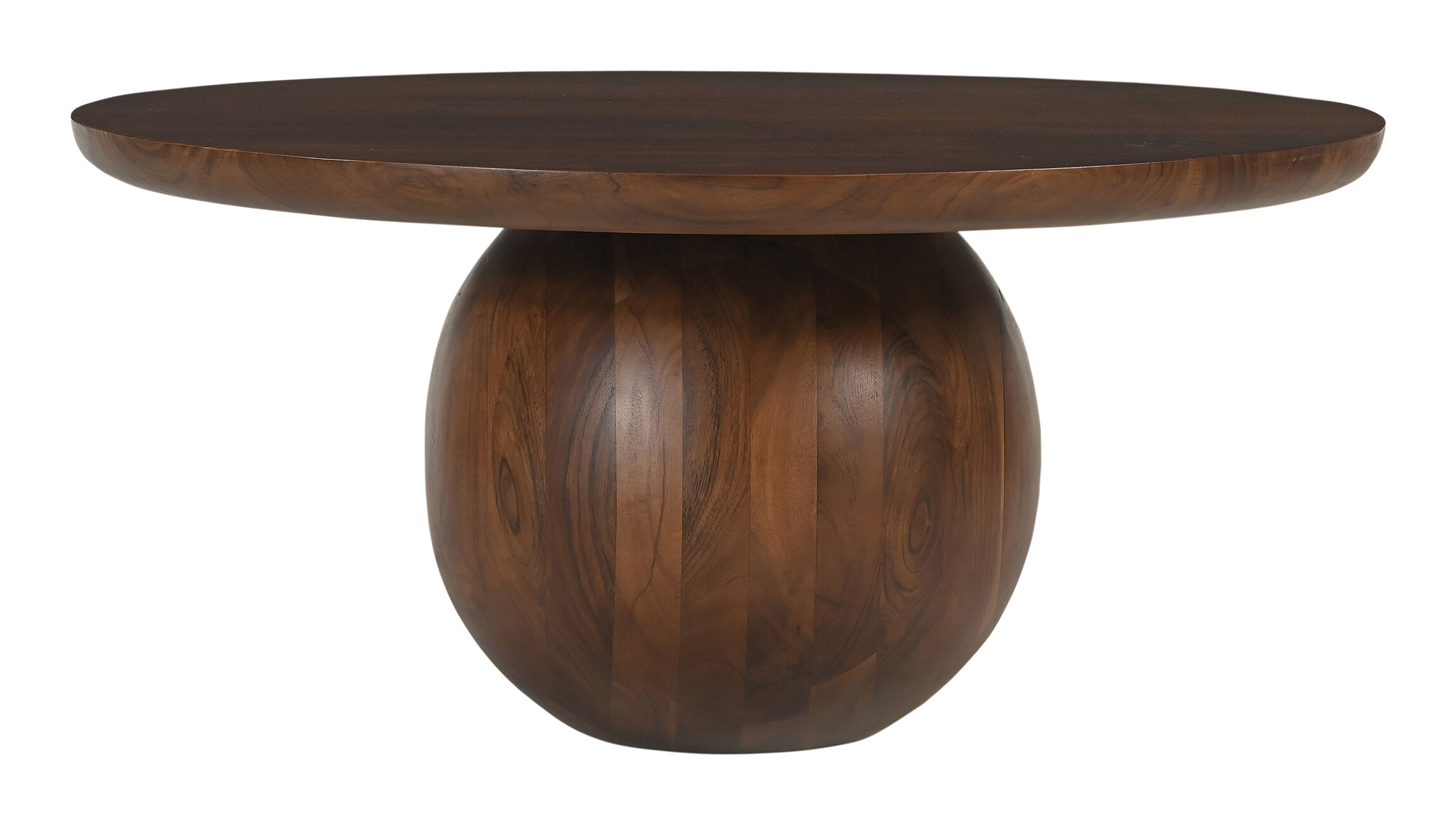 Artistiq Ronde Salontafel Ambur Mangohout, 80cm - Bruin