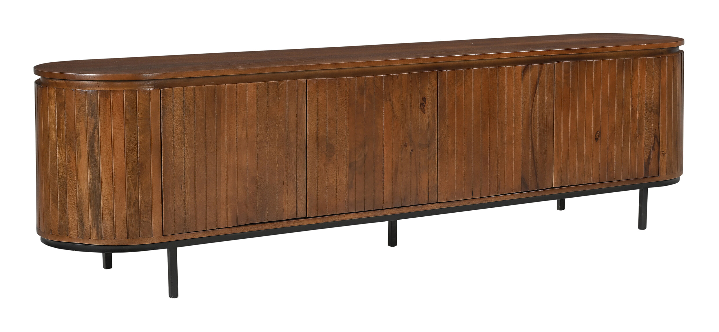 Artistiq Living Artistiq TV-meubel Tiphany Mangohout, 210cm - Bruin