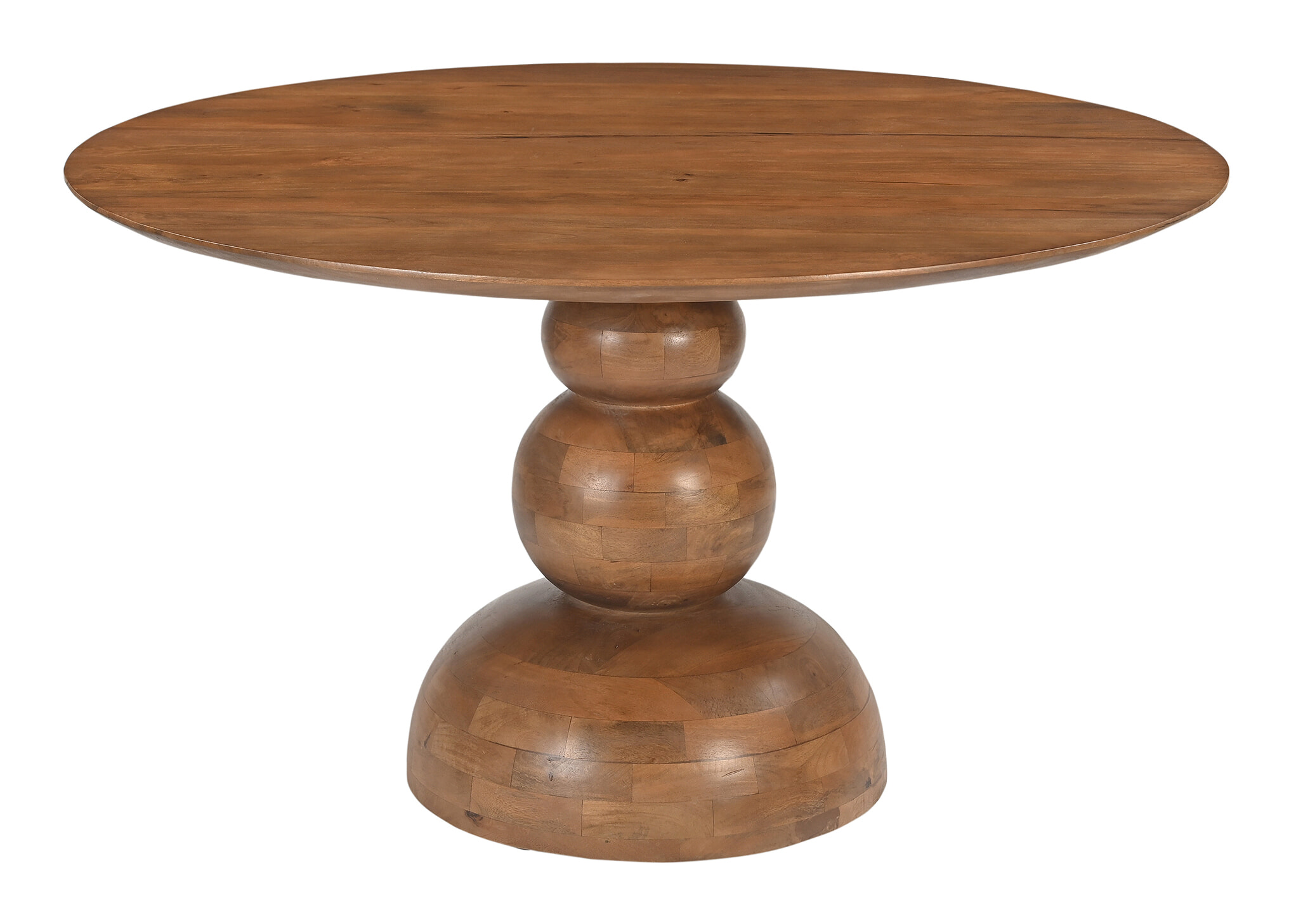 Artistiq Ronde Eettafel Neisha Mangohout, 130cm - Naturel