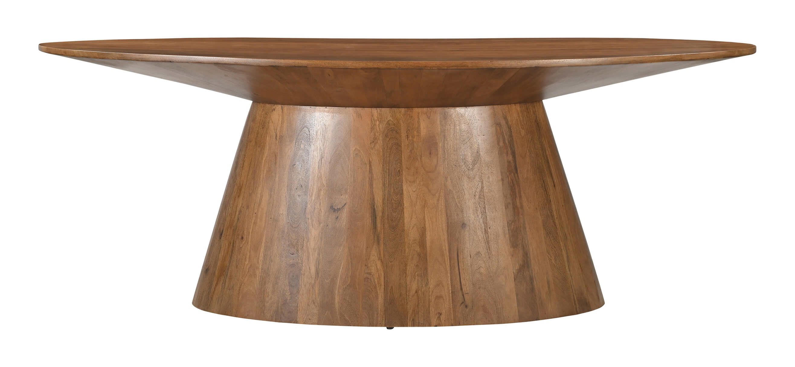 Artistiq Ovale Eettafel 'Elicia' Mangohout, 210 x 100cm