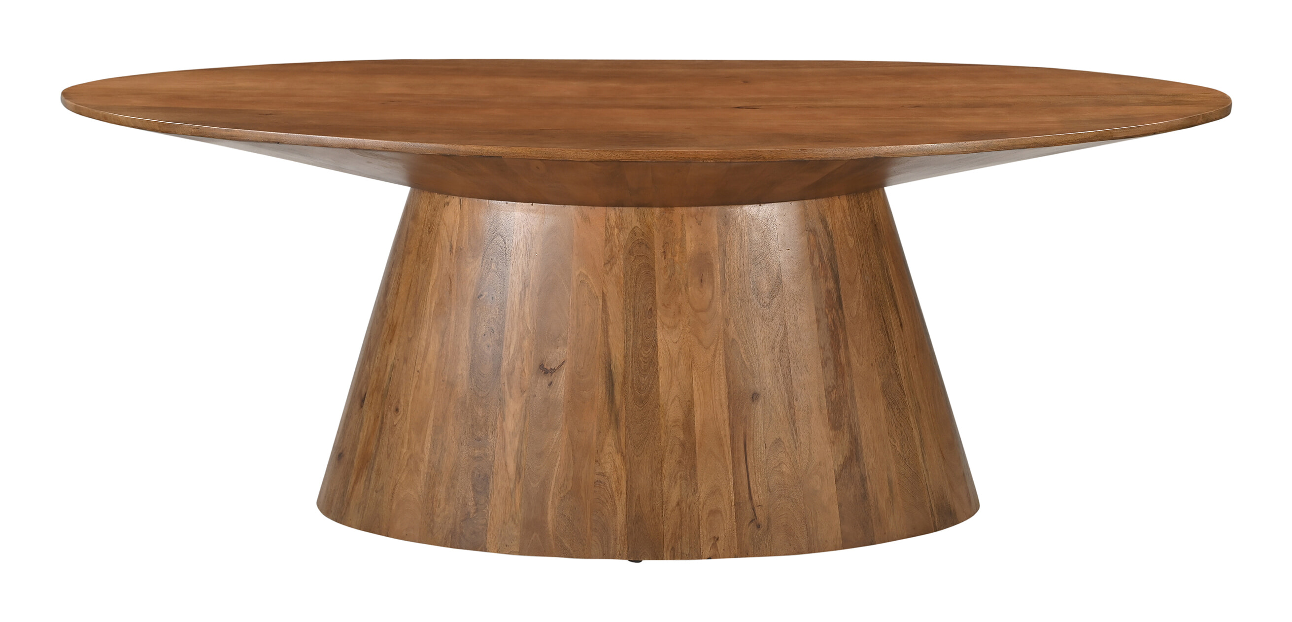 Artistiq Ovale Eettafel 'Elicia' Mangohout, 210 x 100cm