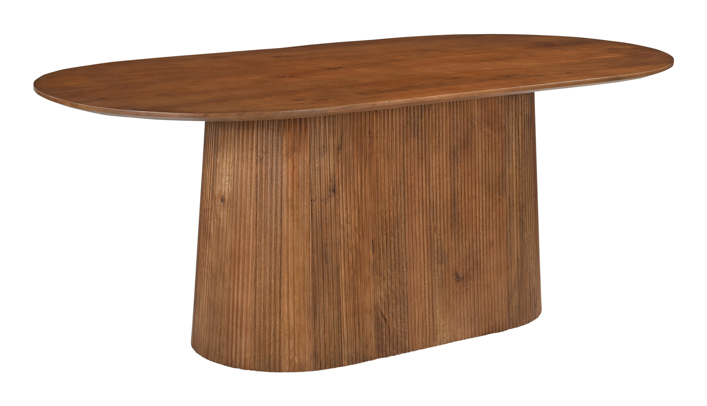 Artistiq Ovale Eettafel 'Dyann' Mangohout, 200 x 100cm