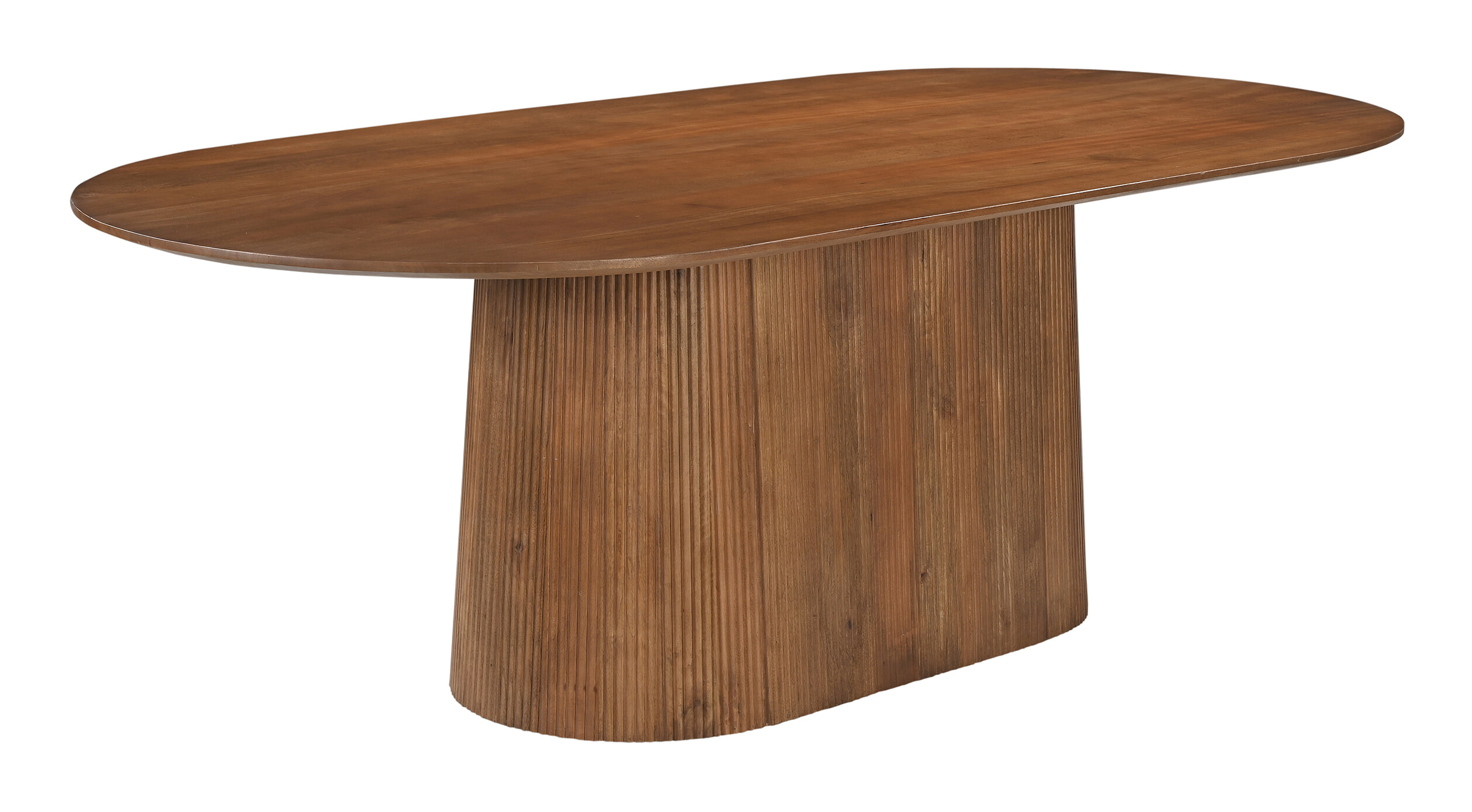 Artistiq Ovale Eettafel 'Dyann' Mangohout, 230 x 110cm