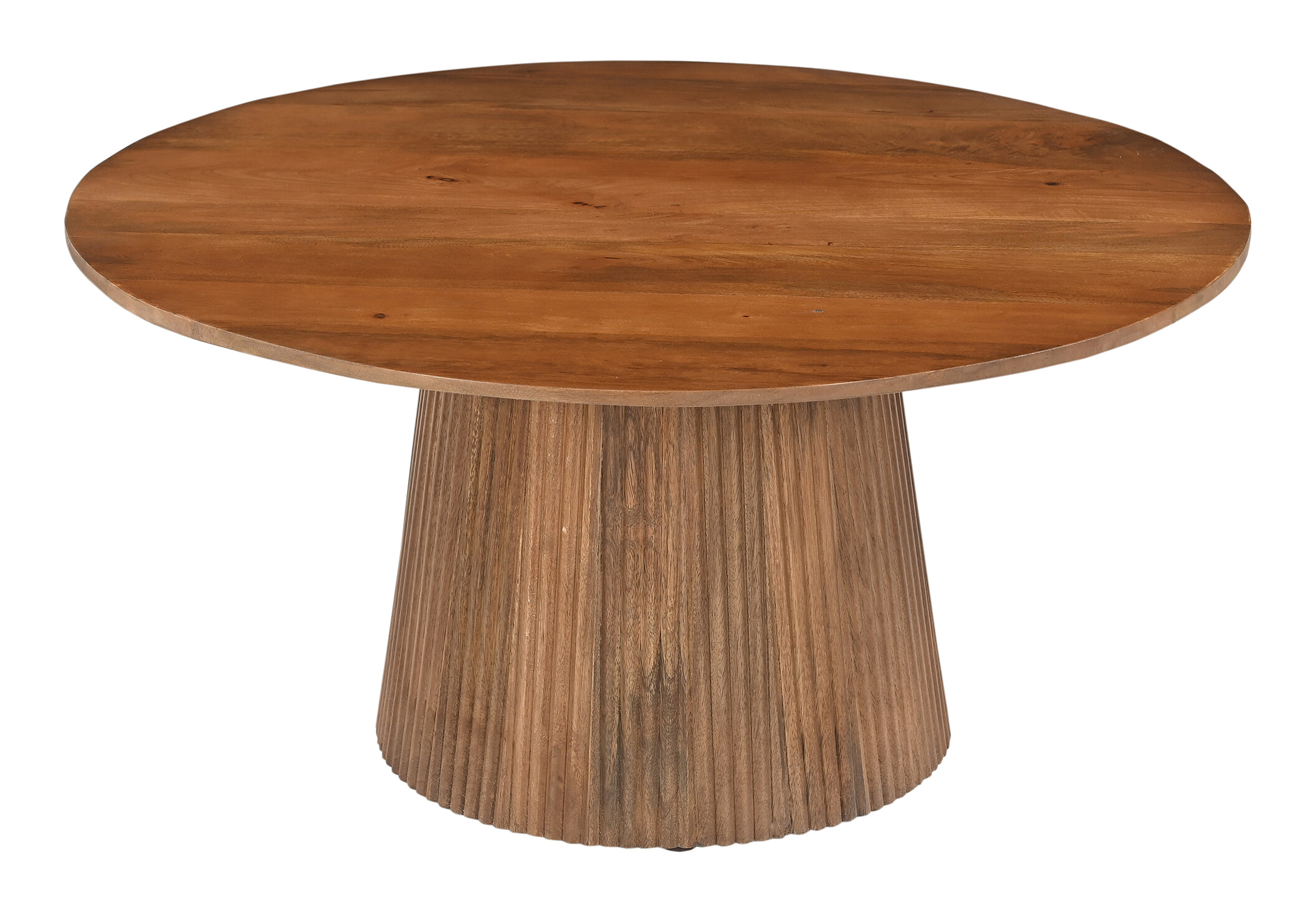 Artistiq Ronde Salontafel 'Dyann' Mangohout, 80cm