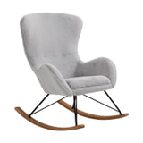 Artistiq Schommelstoel 'Chais' kleur lichtgrijs