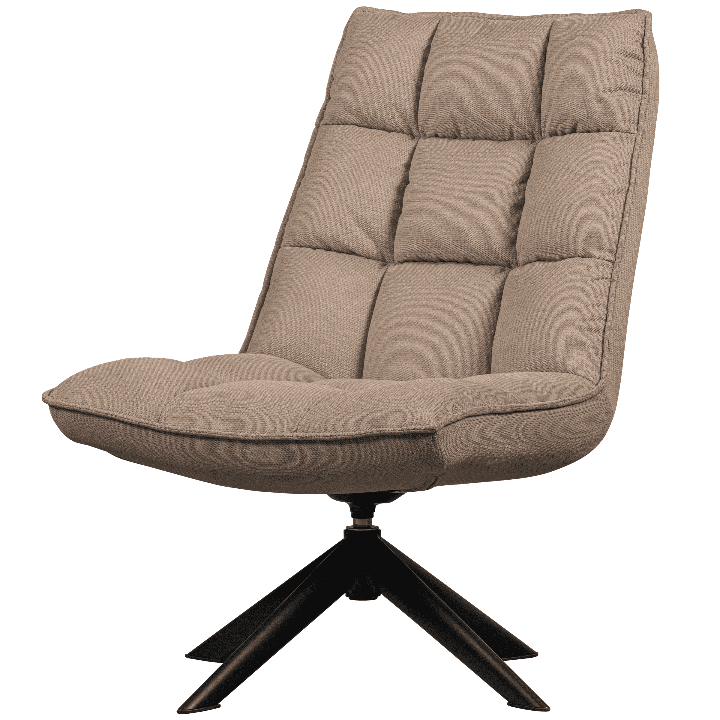 WOOOD Fauteuil 'Jouke', kleur Warm zand