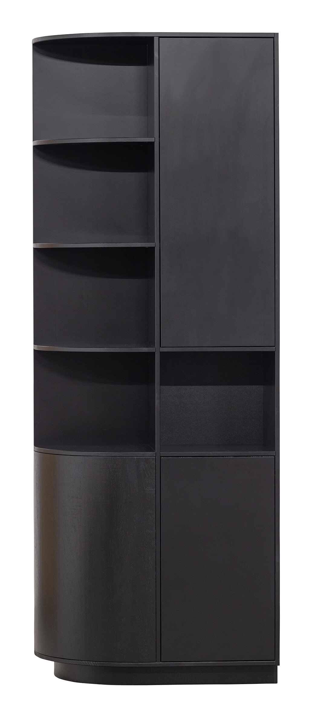 WOOOD Exclusive Opbergkast Finca Mat zwart, 210 x 78cm