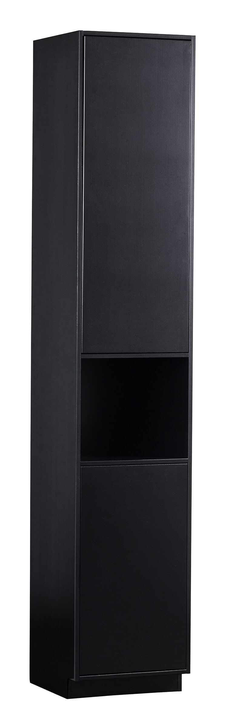 WOOOD Opbergkast 'Finca' Mat zwart, 210 x 40cm