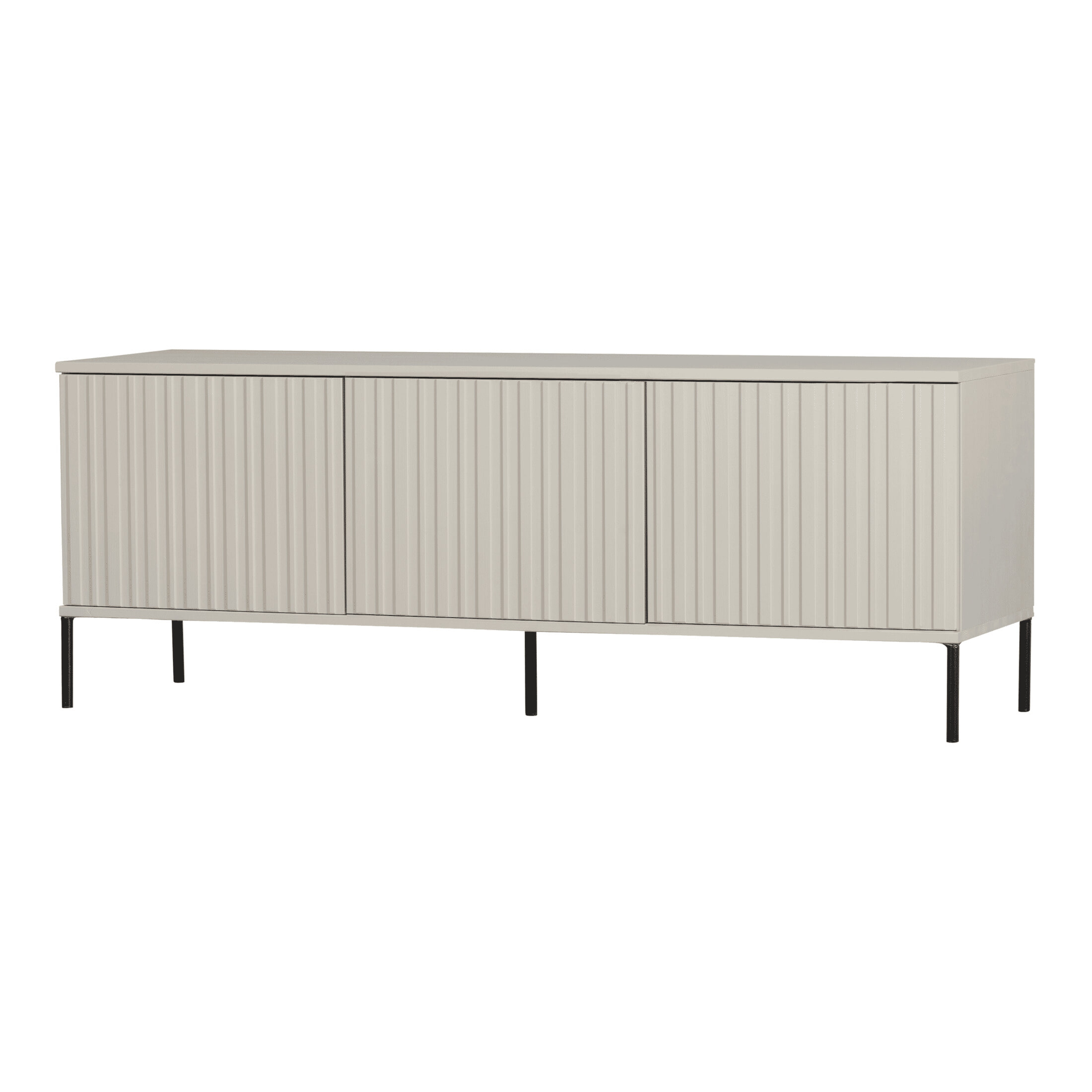 WOOOD TV-meubel 'New Gravure' Grenenhout, 150cm, kleur Dust