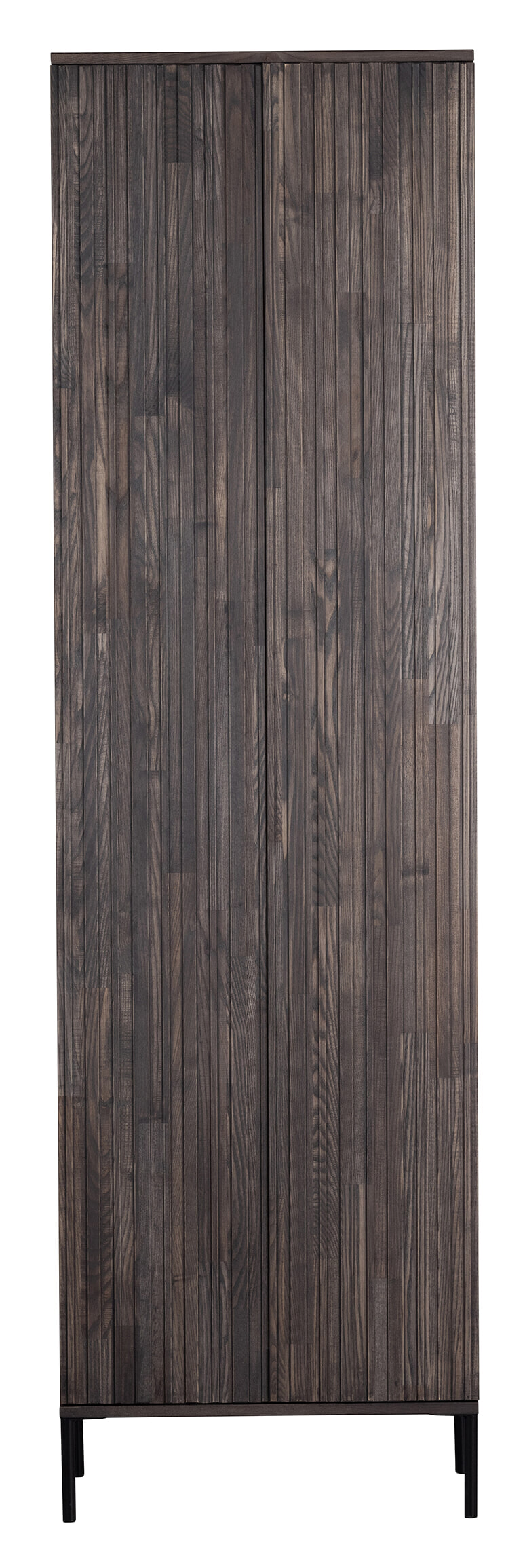 WOOOD Opbergkast 'New Gravure' Essenhout, 120 x 60cm, kleur Espresso