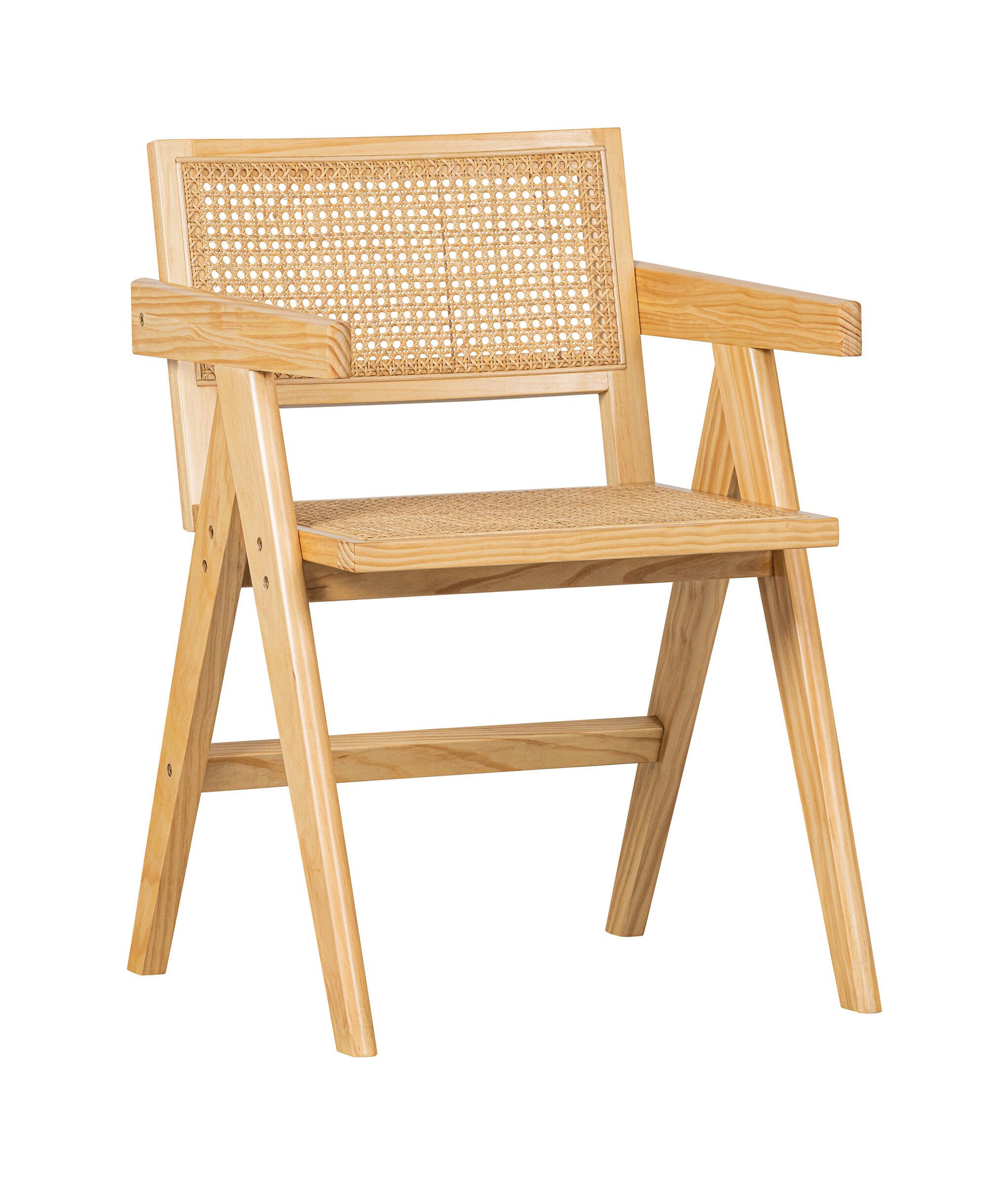 WOOOD Eetkamerstoel 'Gunn' Rotan