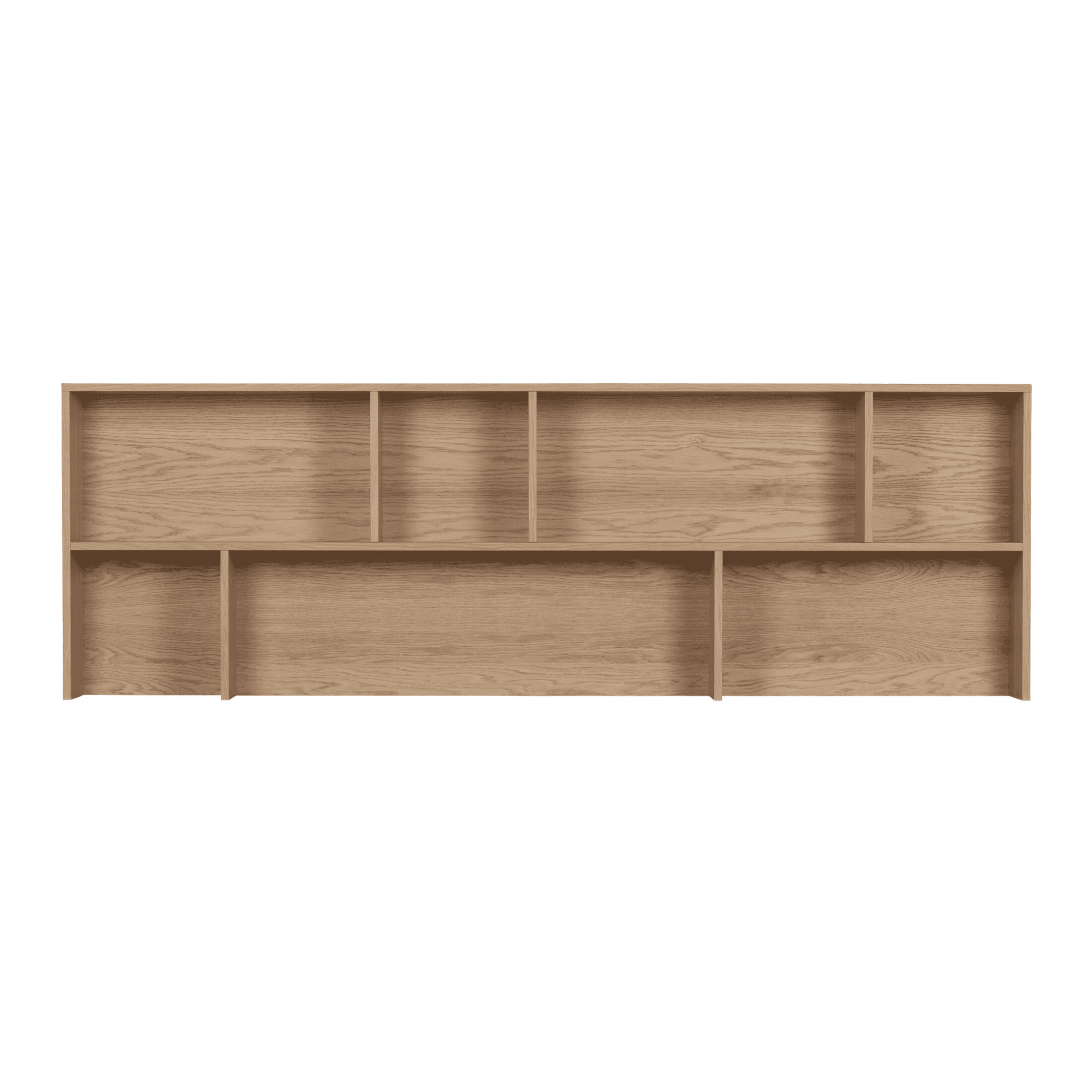 WOOOD Opzetkast New Gravure t.b.v. Dressoir New Gravure Eikenhout - Naturel - Exclusive