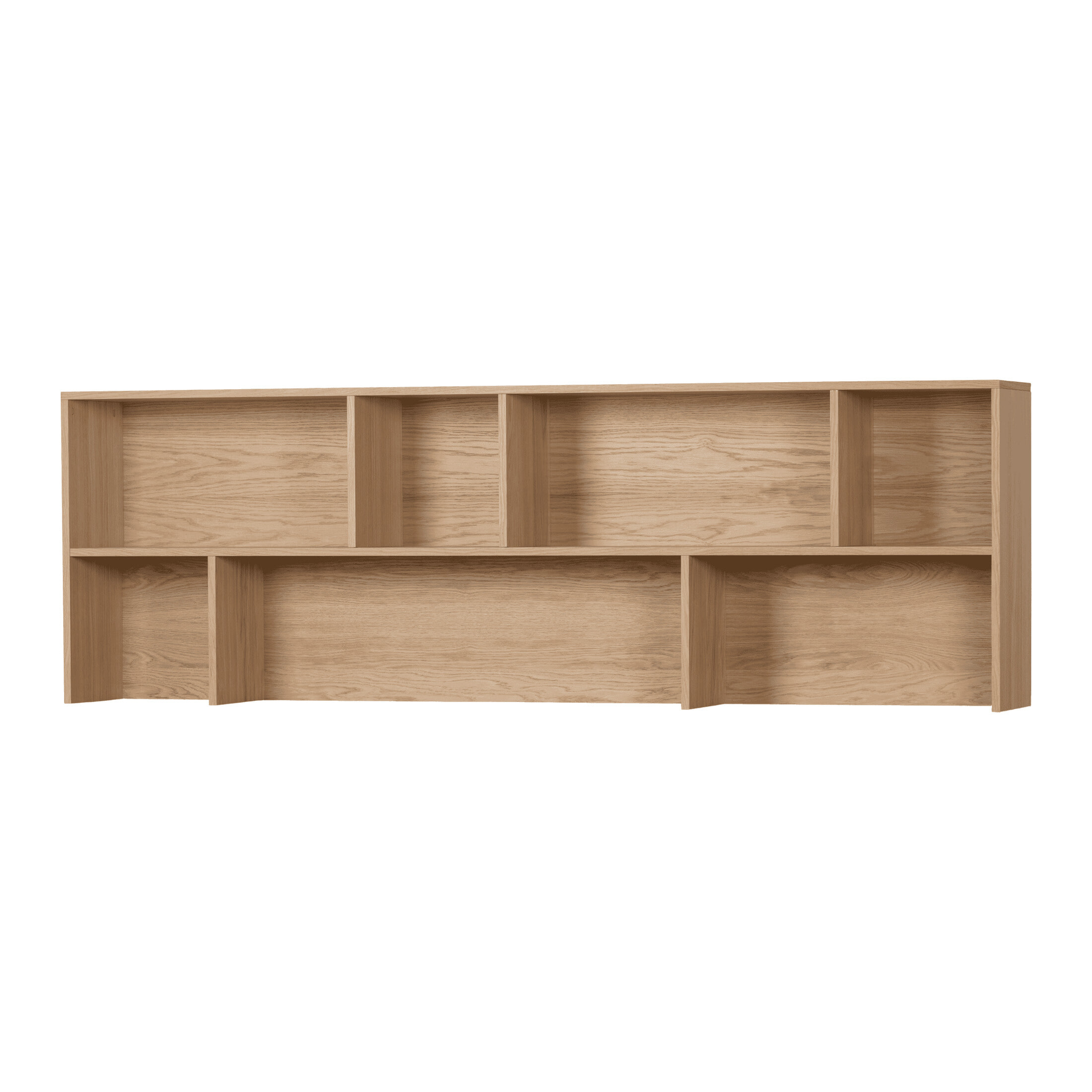 WOOOD Opzetkast 'New Gravure' t.b.v. Dressoir 'New Gravure' Eikenhout, kleur Naturel