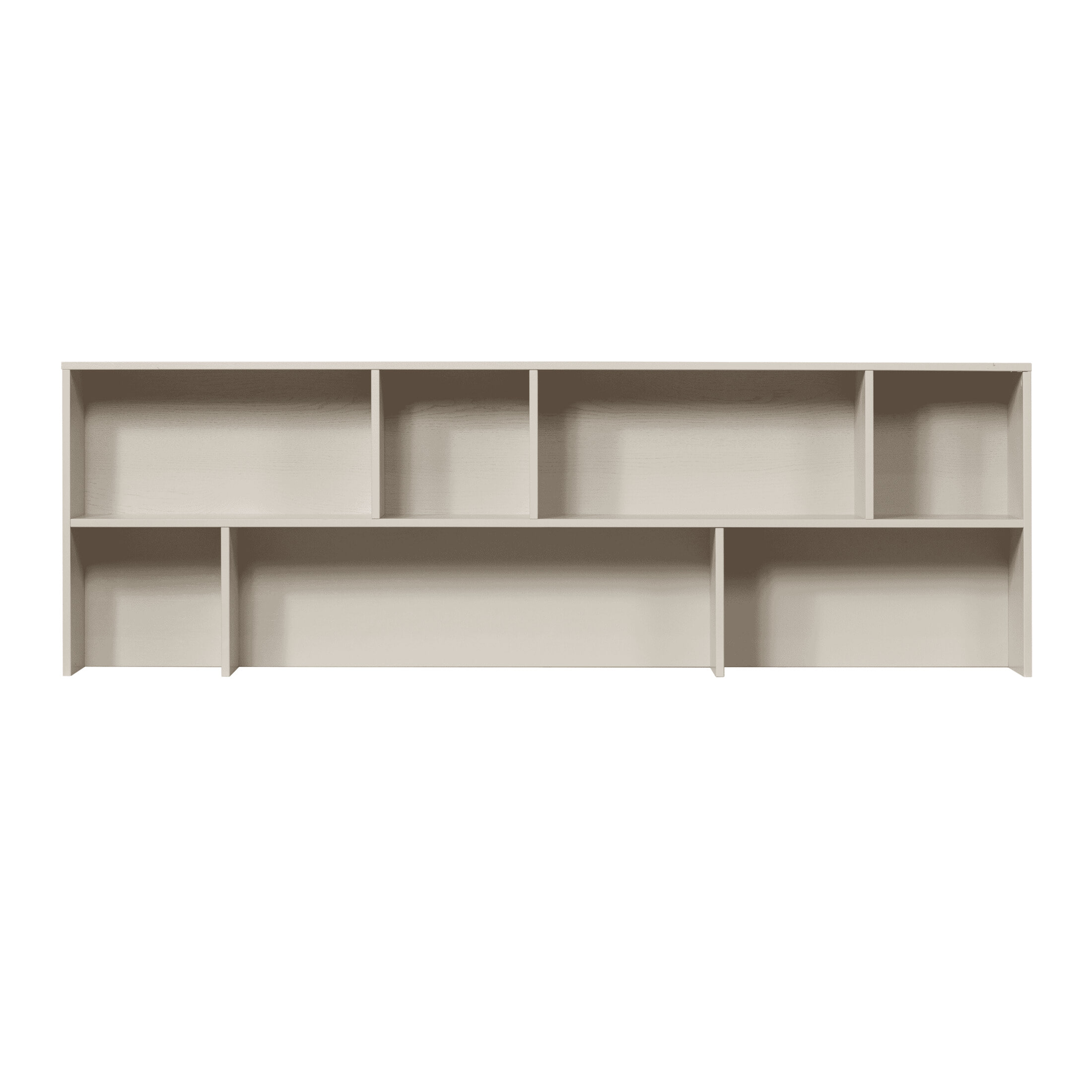 WOOOD Opzetkast 'New Gravure' t.b.v. Dressoir 'New Gravure' Grenenhout, kleur Dust