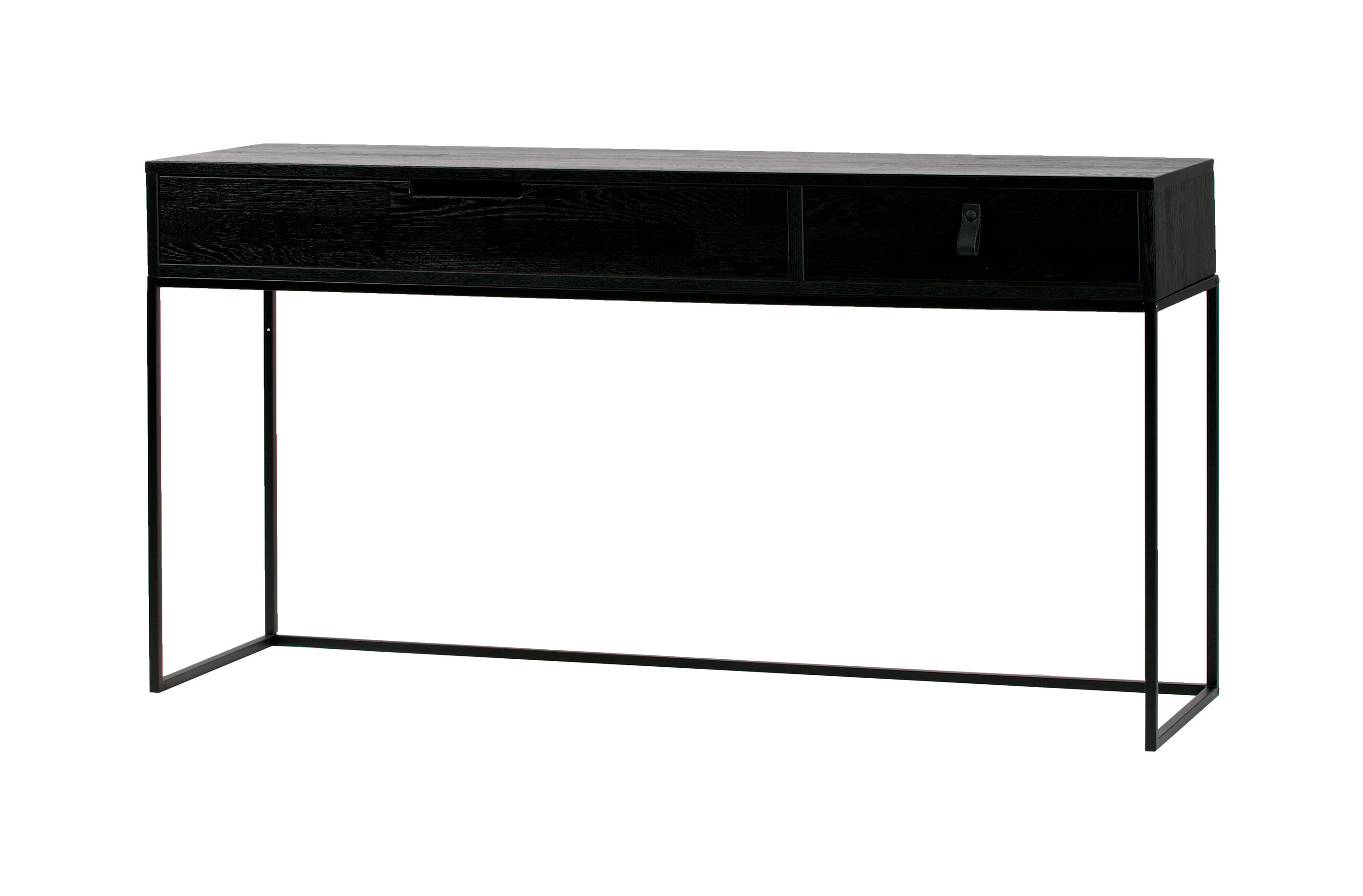 WOOOD Side-table Silas 140cm - Zwart