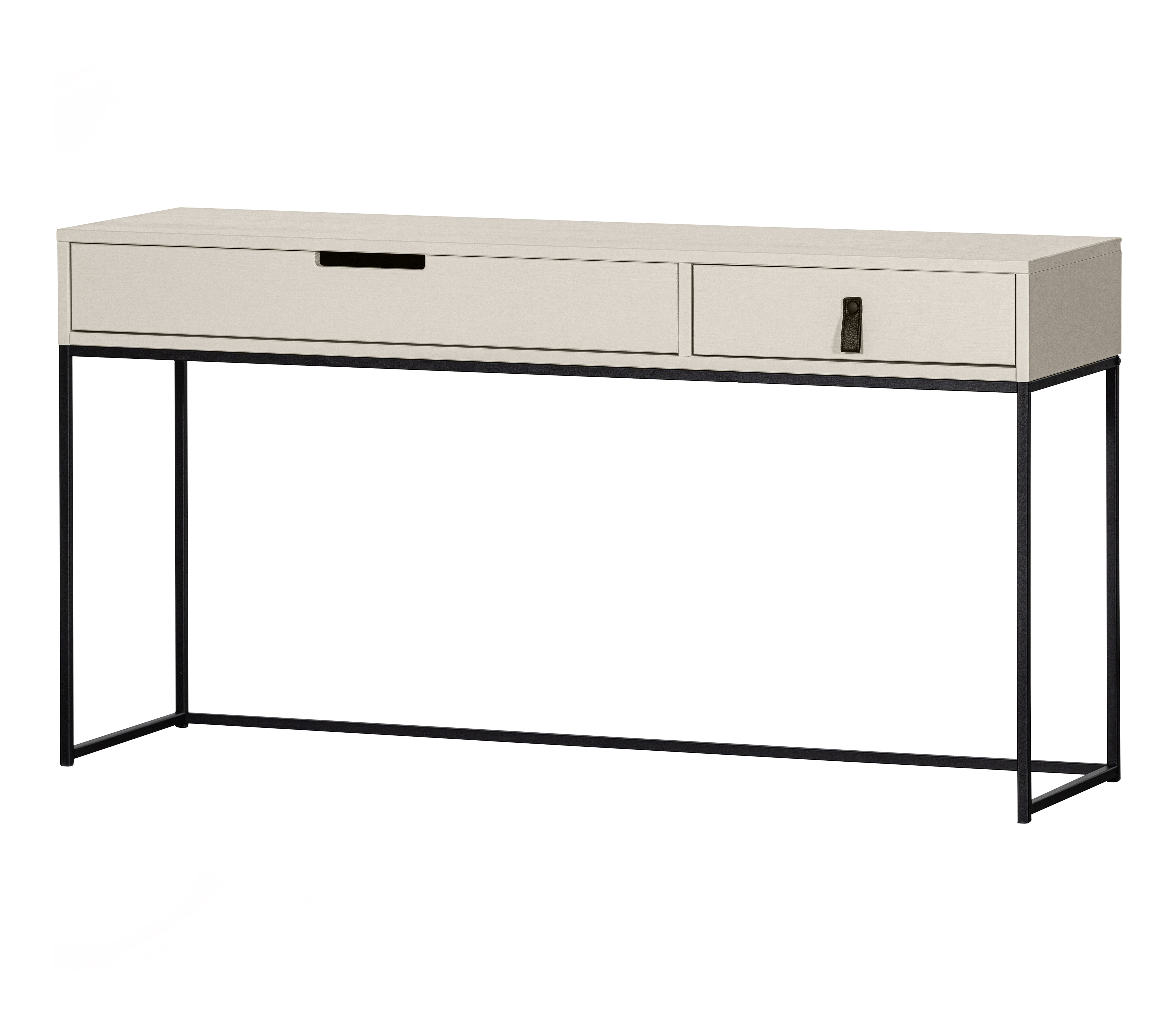 WOOOD Sidetable 'Silas' Grenen, 140cm, kleur Dust
