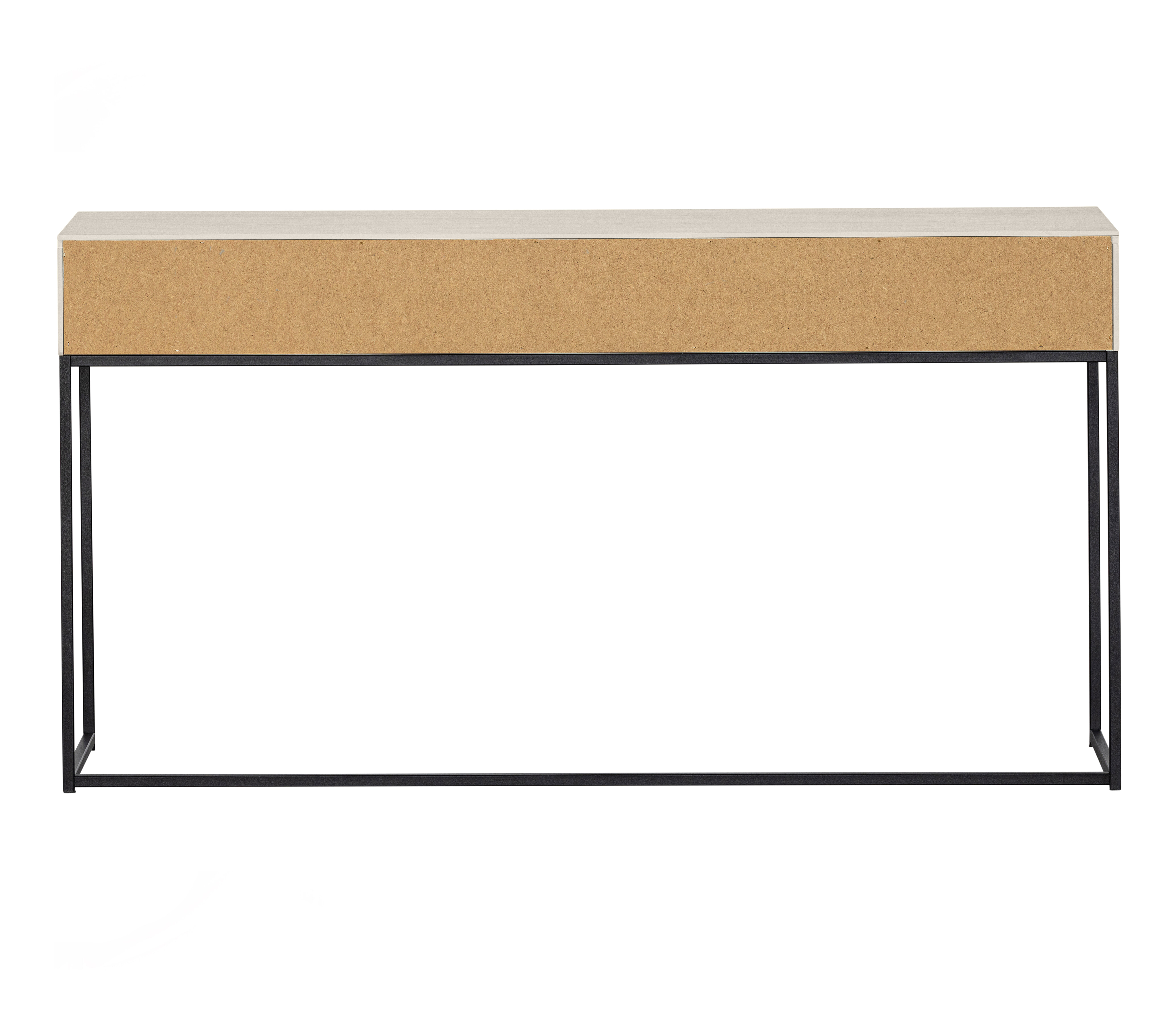 WOOOD Sidetable 'Silas' Grenen, 140cm, kleur Dust
