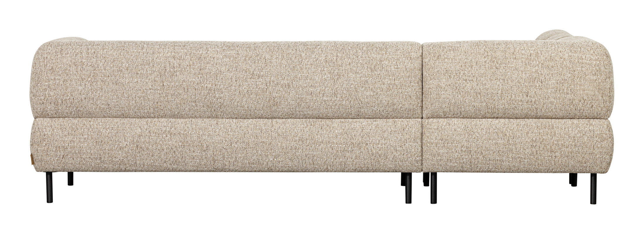 WOOOD Hoekbank 'Lloyd' Links, Geweven stof, kleur Naturel Melange